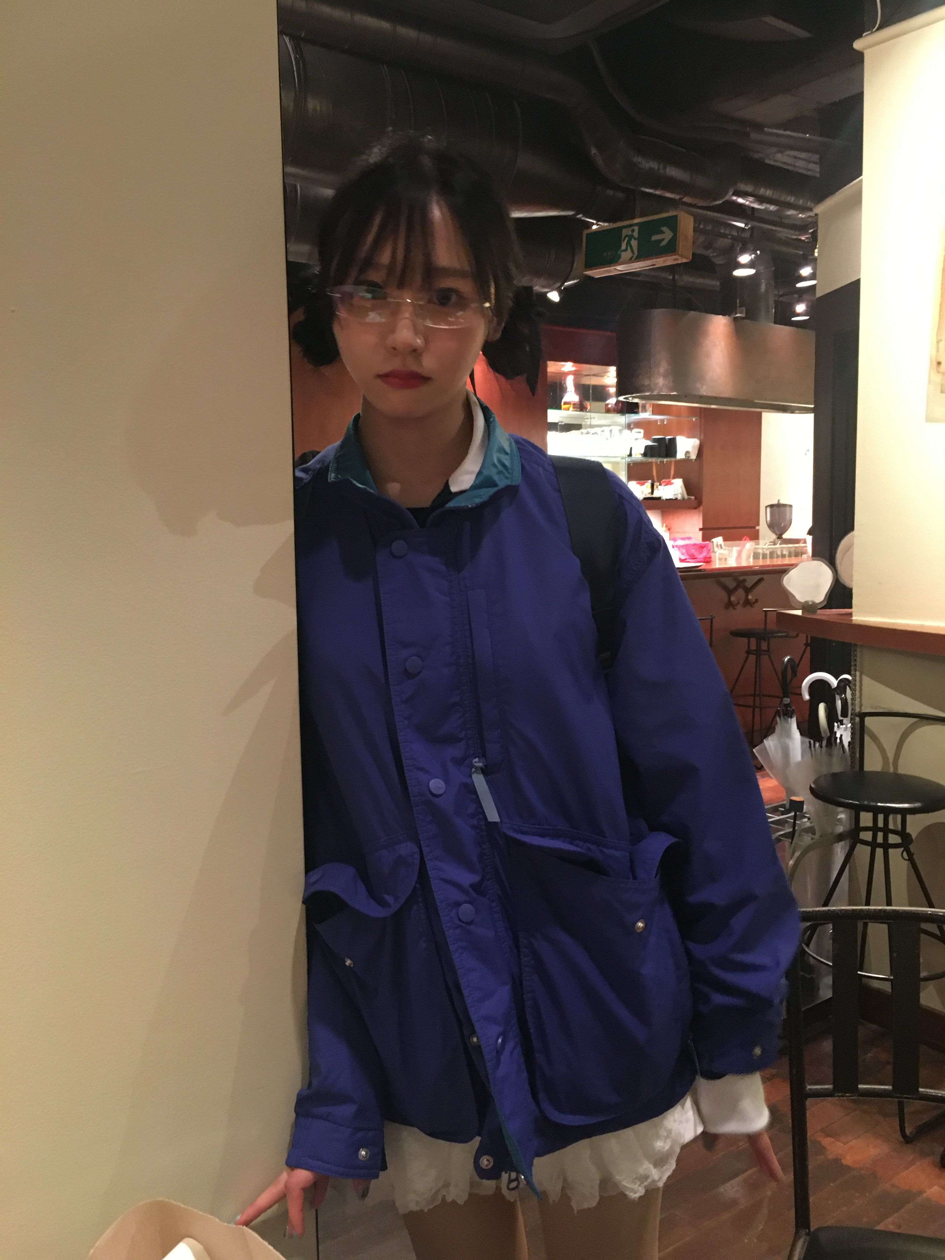 Human Made Backpack Blue, Nike x Supreme Shox Ride 2 SP Black 착용 스타일 - 3