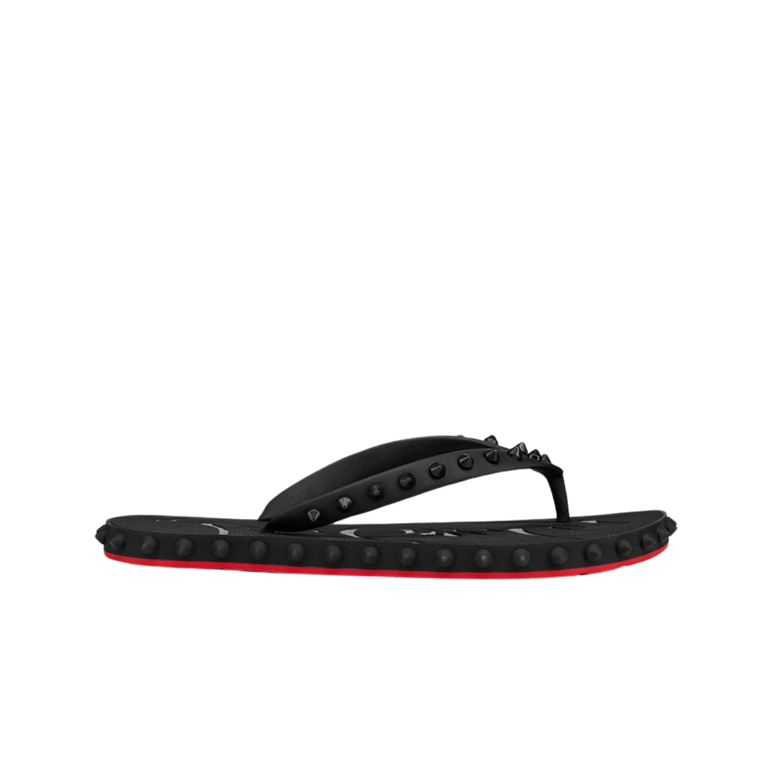 1230961BK01 (W) Christian Louboutin Super Loubi Flip Leche Black