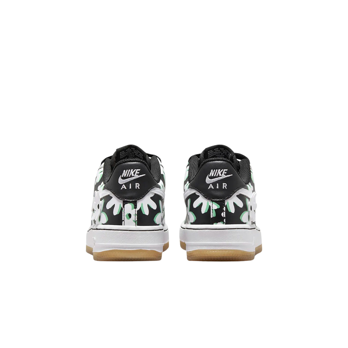 (GS) 나이키 에어포스 1 로우 LV8 블랙 스프링 그린((GS) Nike Air Force 1 Low LV8 Black Spring Green) - 3