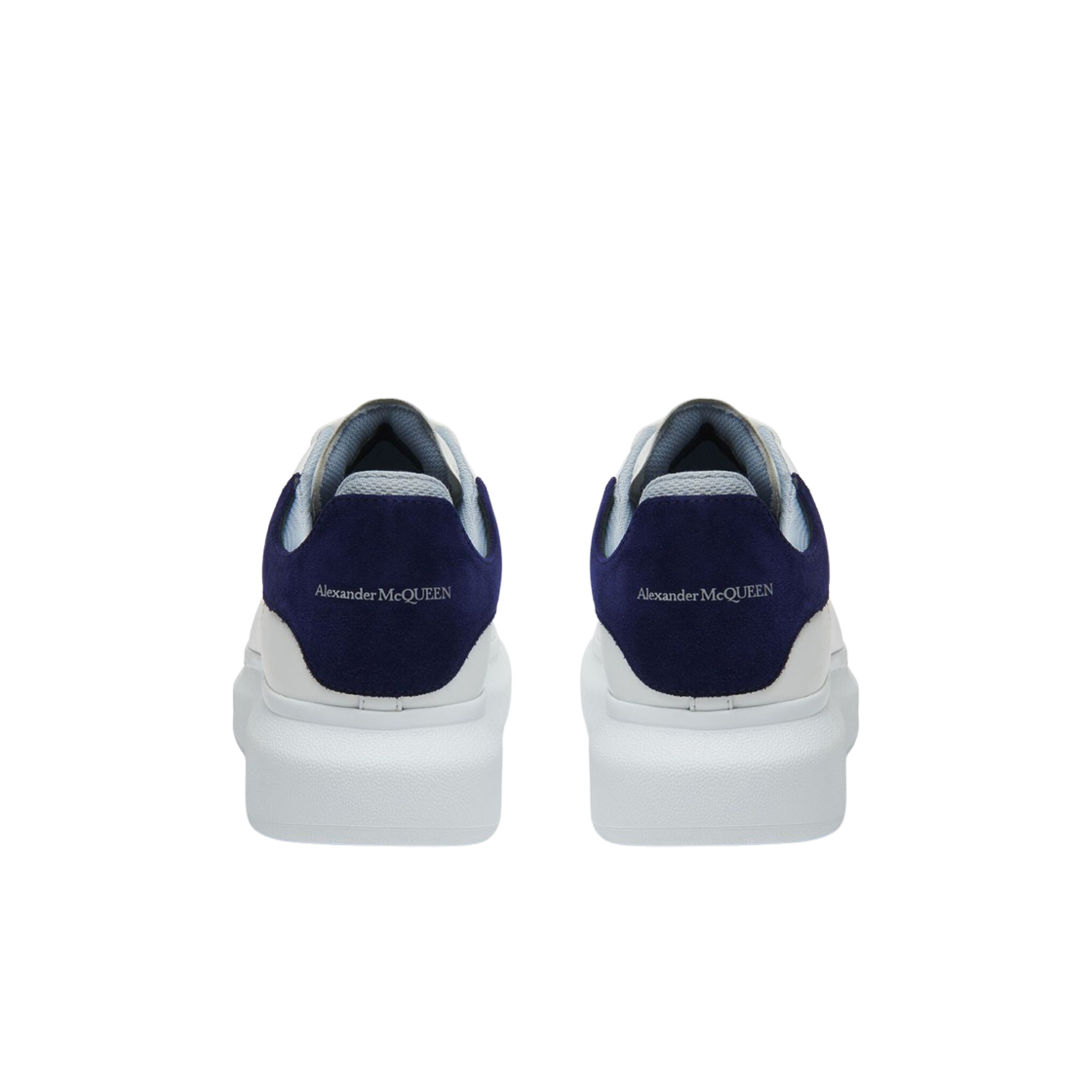 알렉산더 맥퀸 오버사이즈드 스니커즈 화이트 네이비 라이트 블루(Alexander McQueen Oversized Sneakers White Navy Light Blue) - 2