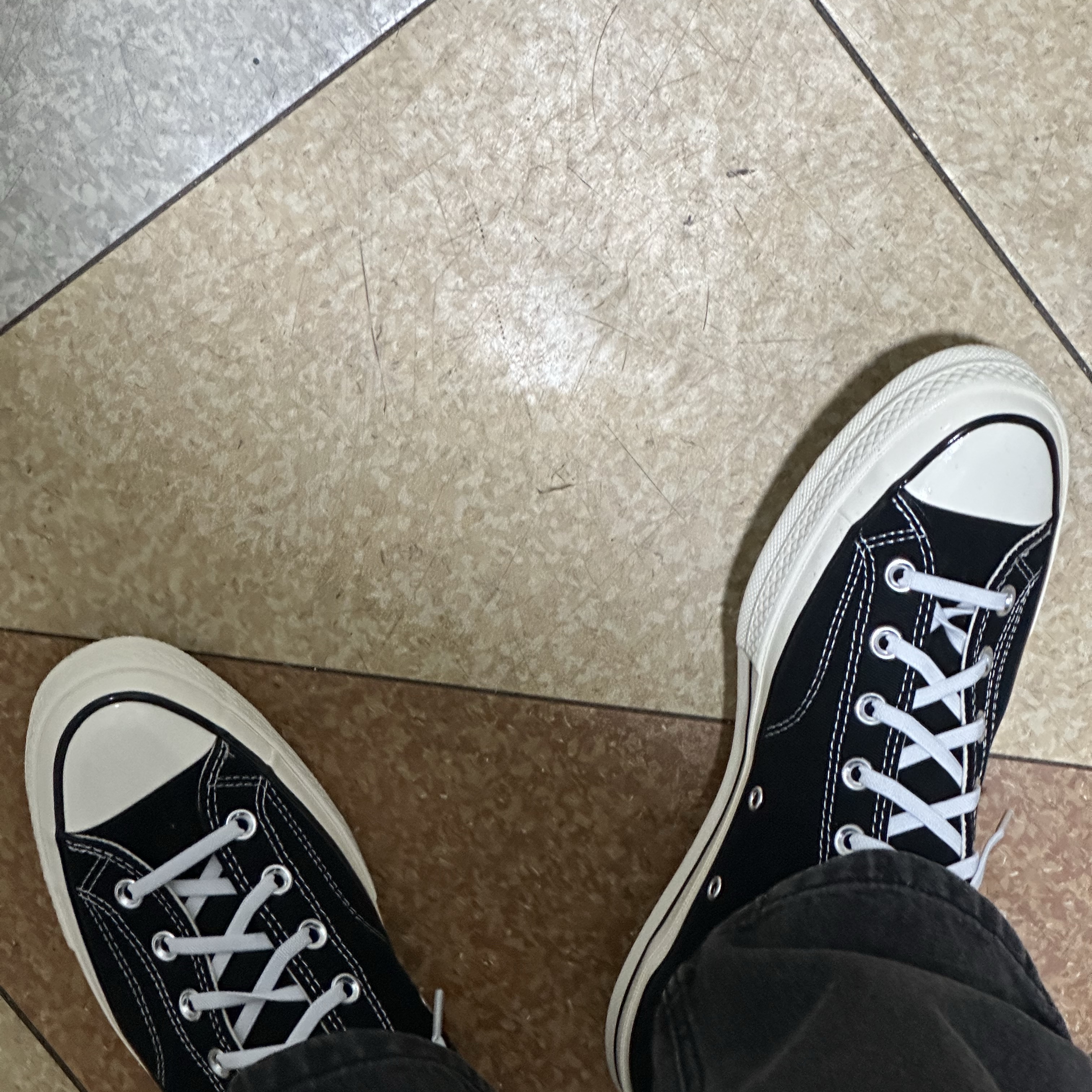Converse Chuck 70 Hi Black 착용 스타일