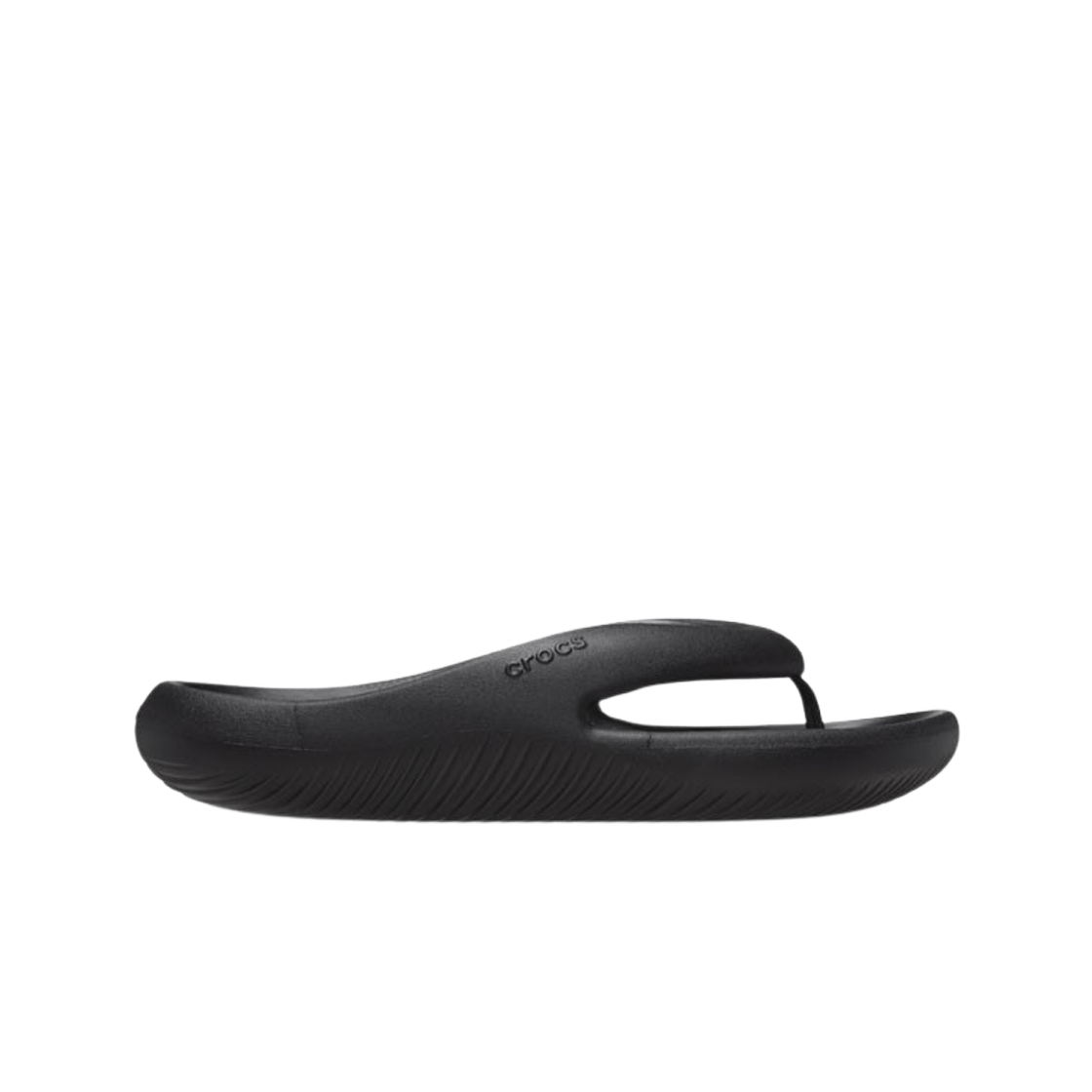 크록스 멜로우 리커버리 플립 블랙(Crocs Mellow Recovery Flip Black)
