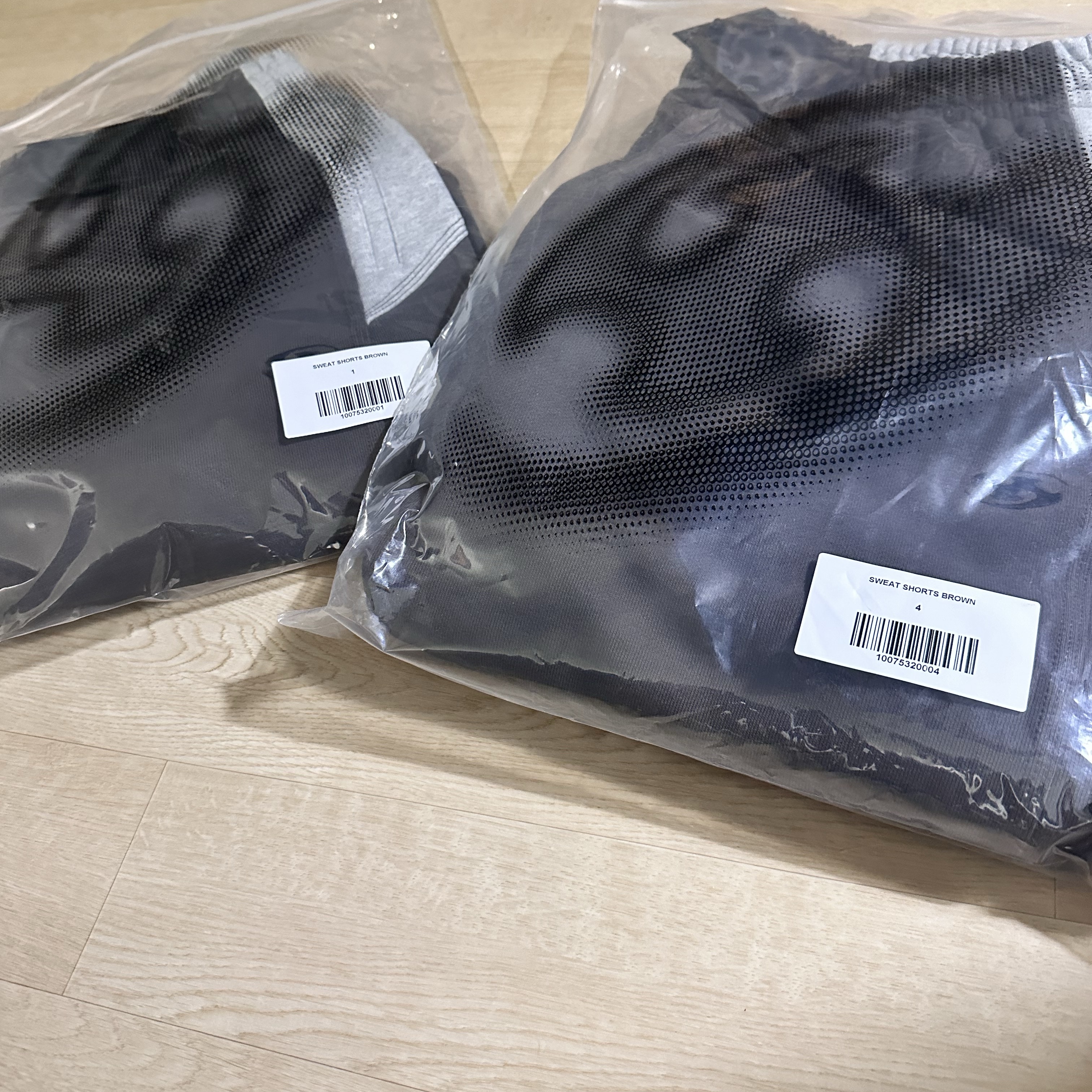Sansan Gear Sweat Shorts Brown - 24SS 착용 스타일