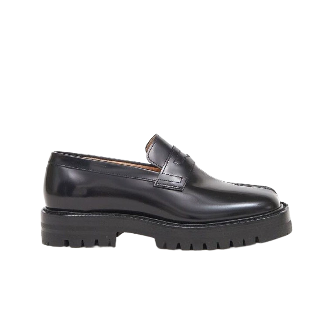 (W) 메종 마르지엘라 타비 로퍼 블랙