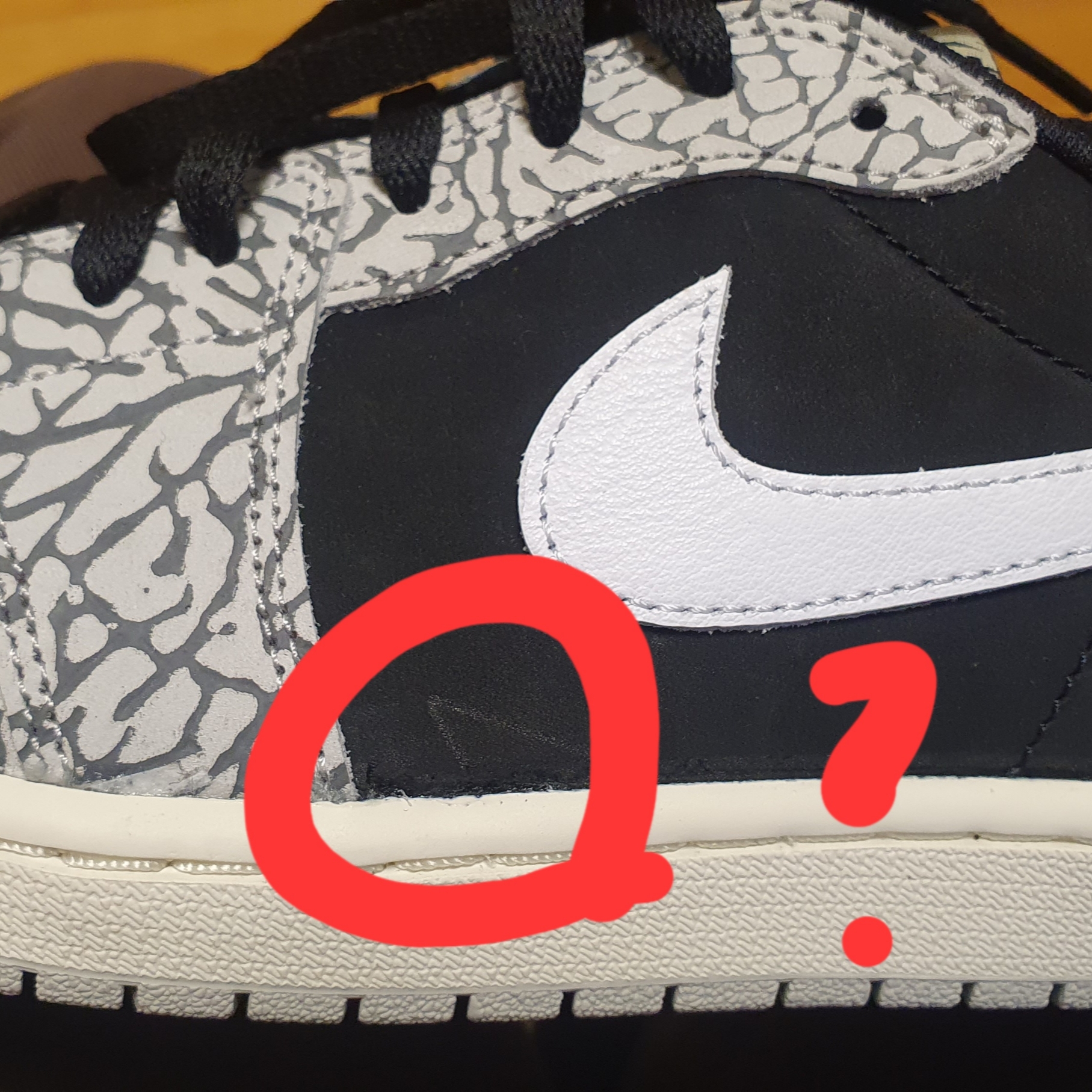 Jordan 1 Retro Low OG Black Cement 착용 스타일