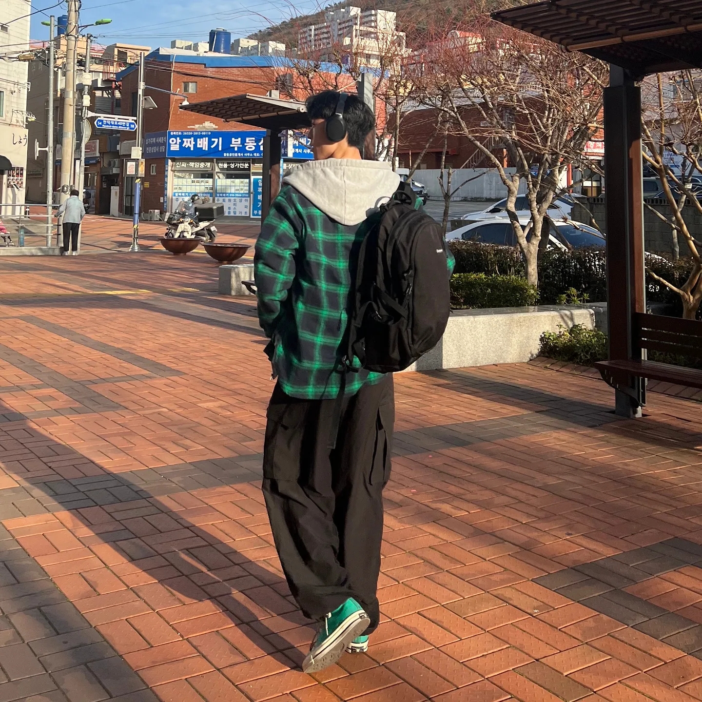 Converse Chuck 70 High Court Green 착용 스타일 - 2
