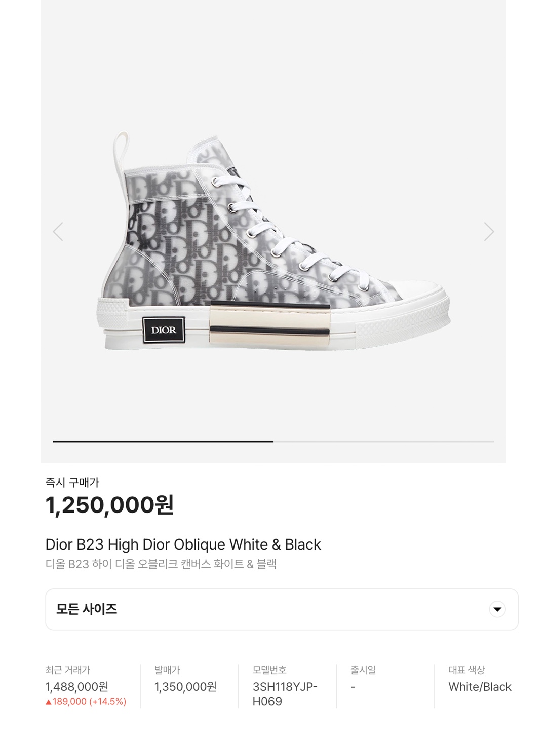 Dior x Alex Foxton B23 Low Dior Olique Canvas, Dior B23 High Dior Oblique White & Black 착용 스타일 - 6