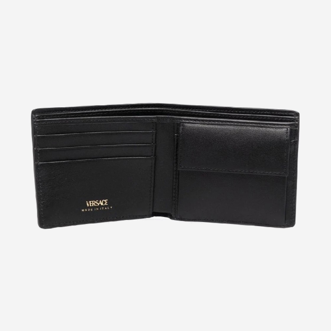 Versace Medusa Biggie Bi-Fold Wallet Black 상세 이미지 2