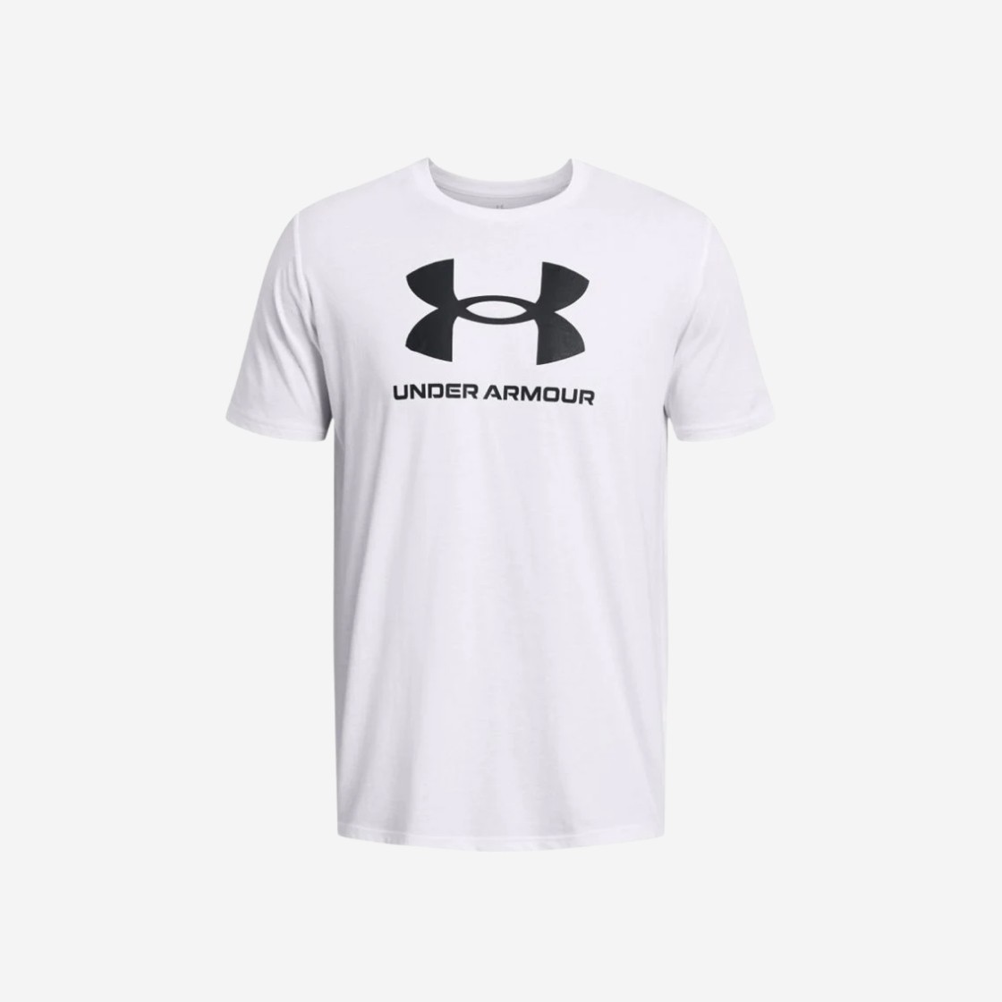 Under Armour SportsStyle Logo Short Sleeve White Black 상세 이미지 1