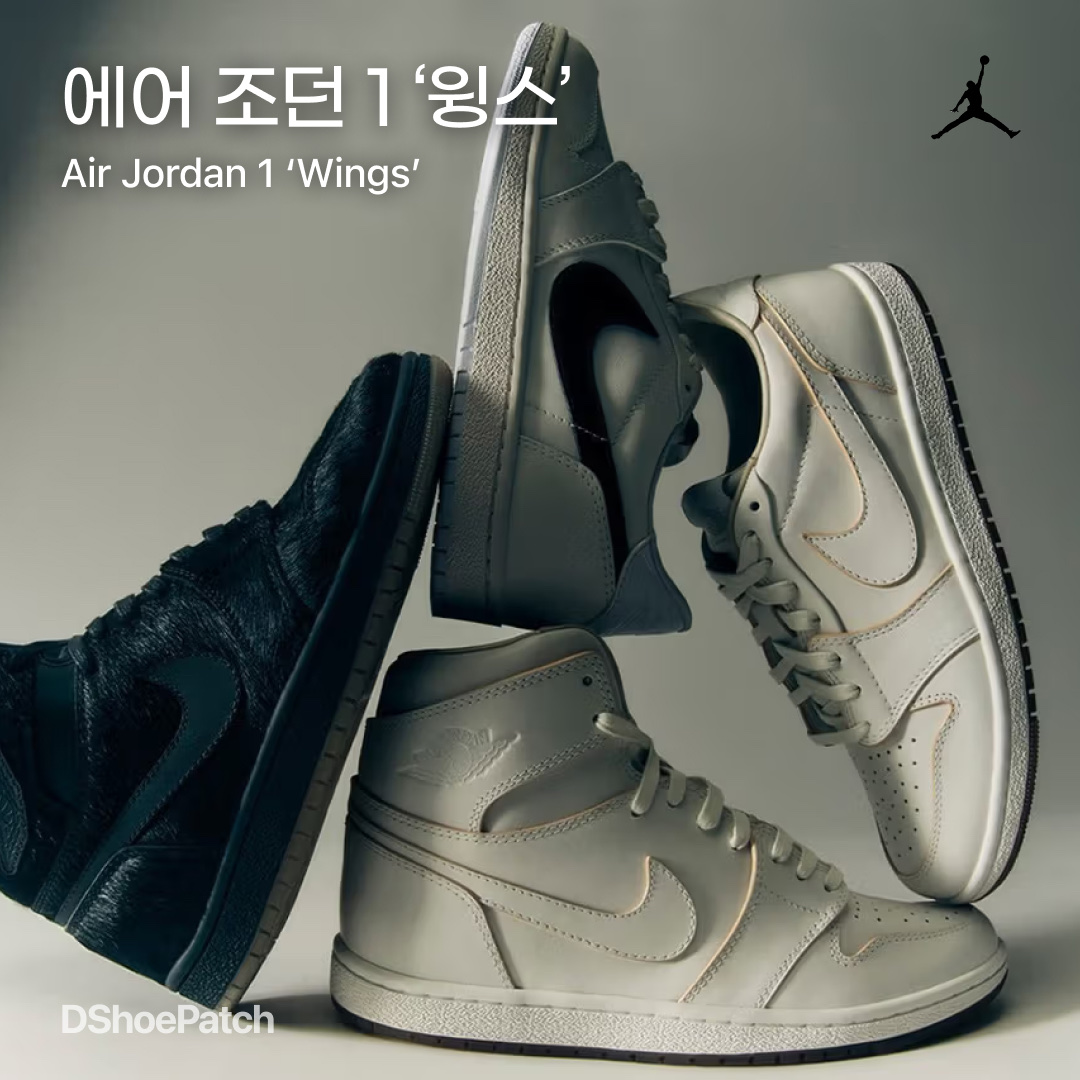 Jordan 1 Retro High Wings, Jordan 1 Retro Dave White Wings for the Future 착용 스타일 - 1