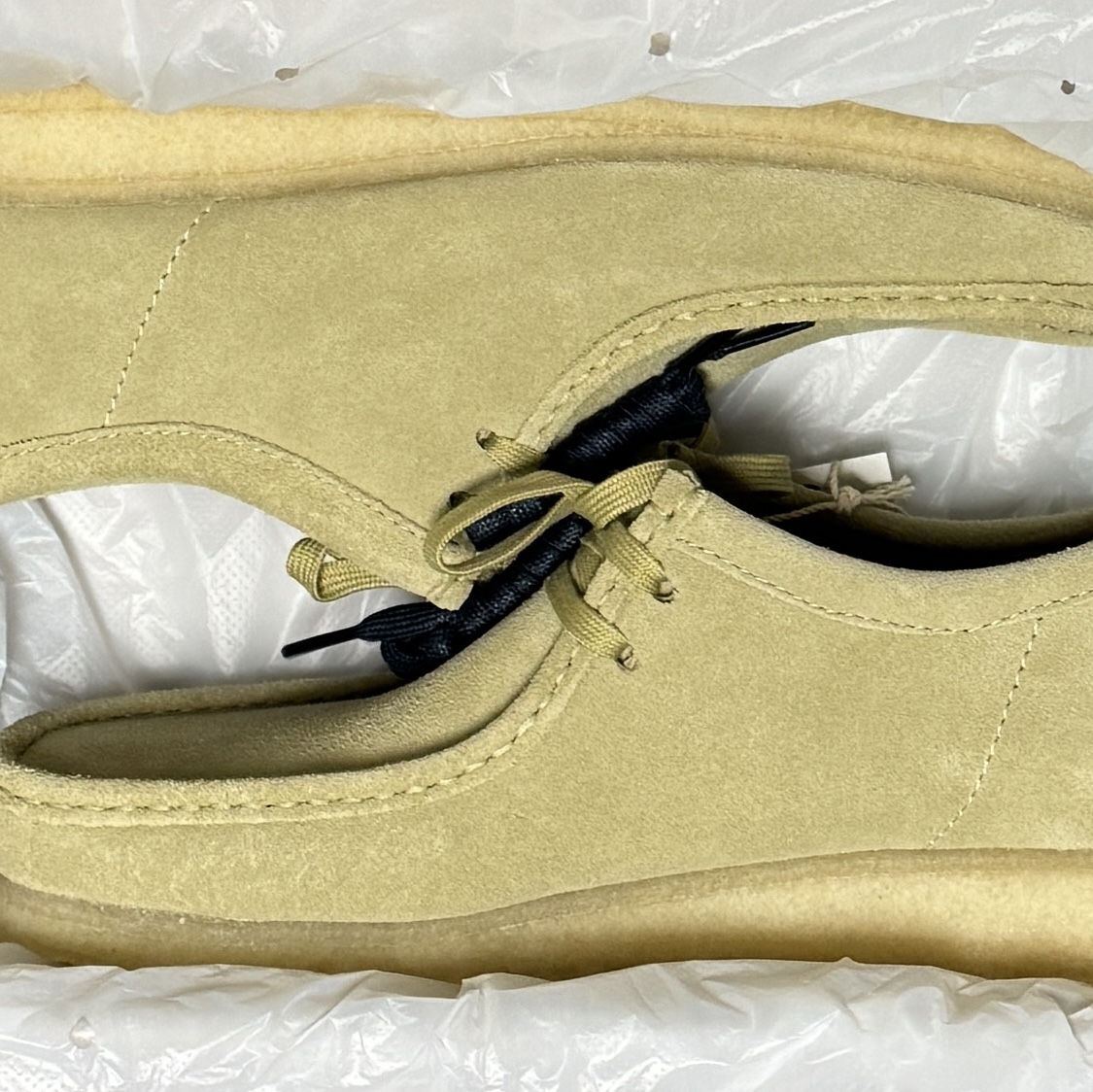 Clarks Wallabee Maple Suede 착용 스타일