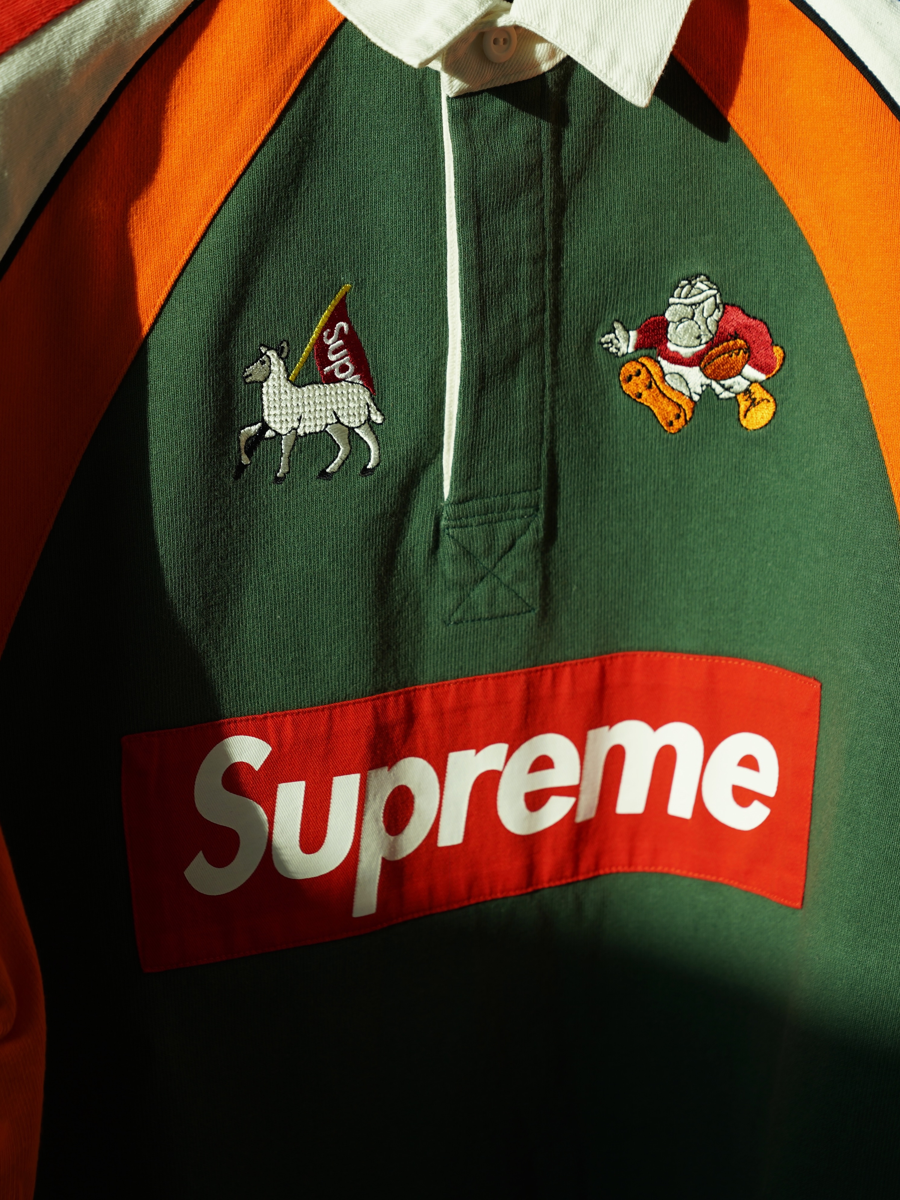 Supreme S/S Rugby Multicolor - 24SS 착용 스타일 - 2