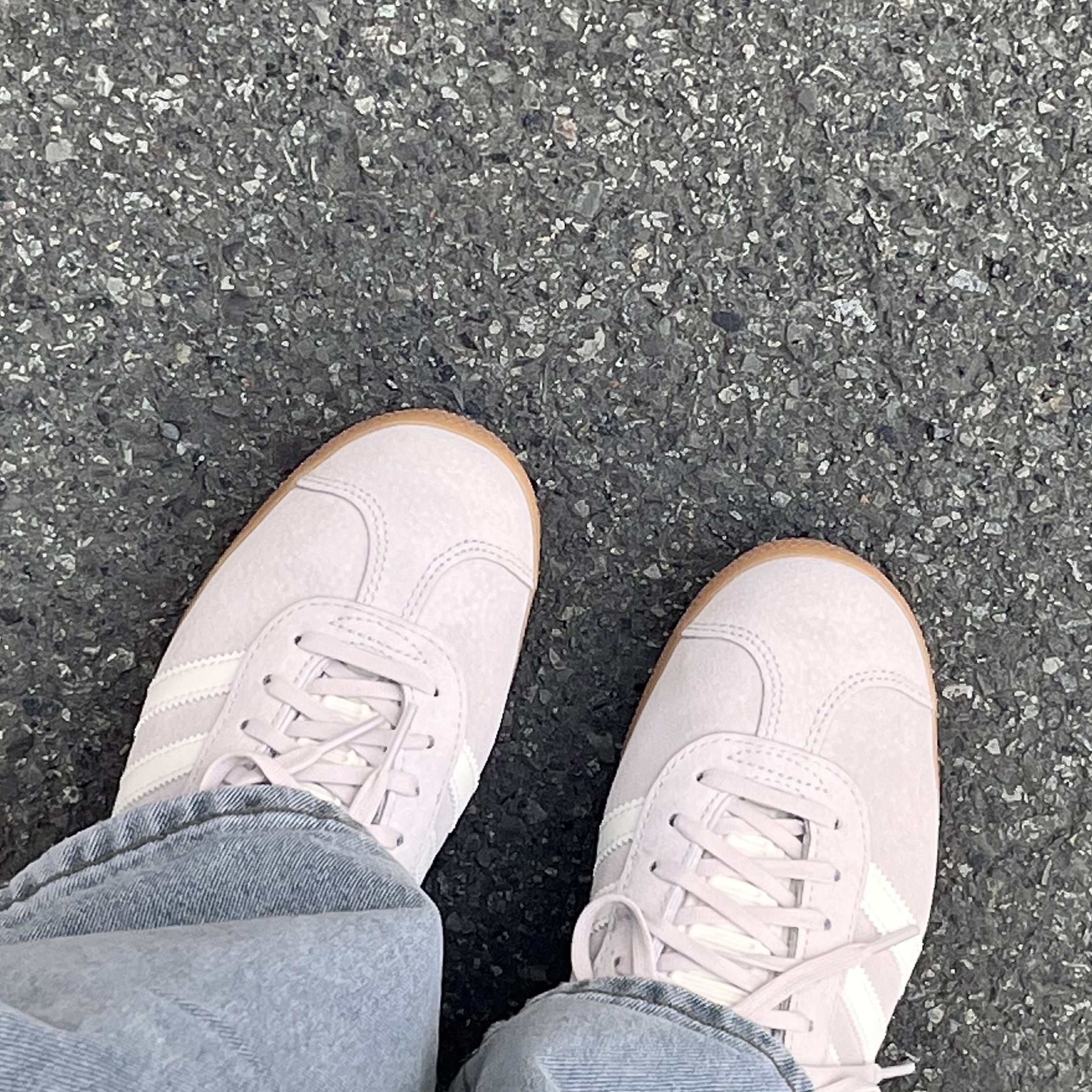 (W) Adidas Gazelle Valentine Day Putty Mauve Ivory - Foot Locker Exclusive 착용 스타일