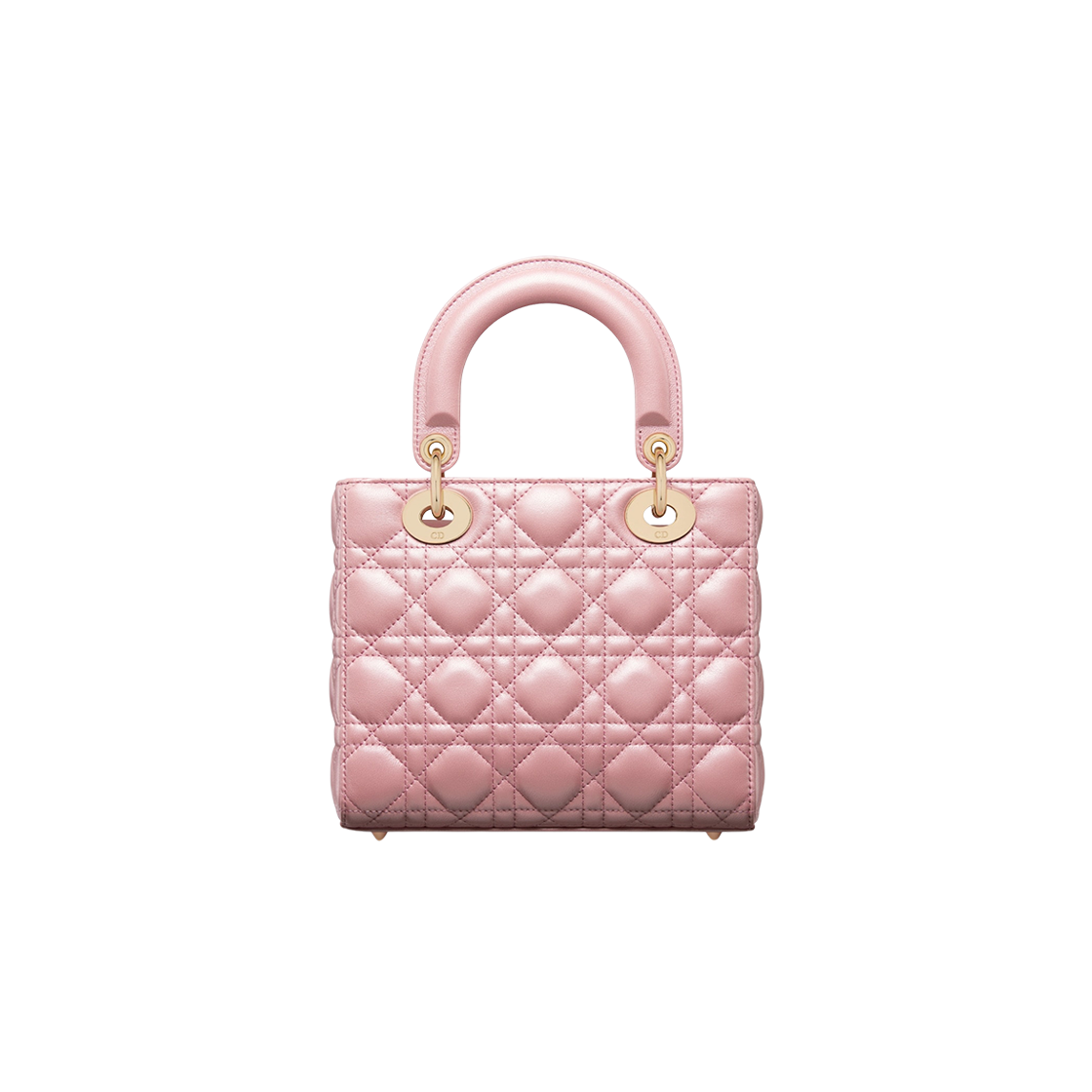 Dior Small Lady Bag Melocoton Pink Pearlescent 상세 이미지 2