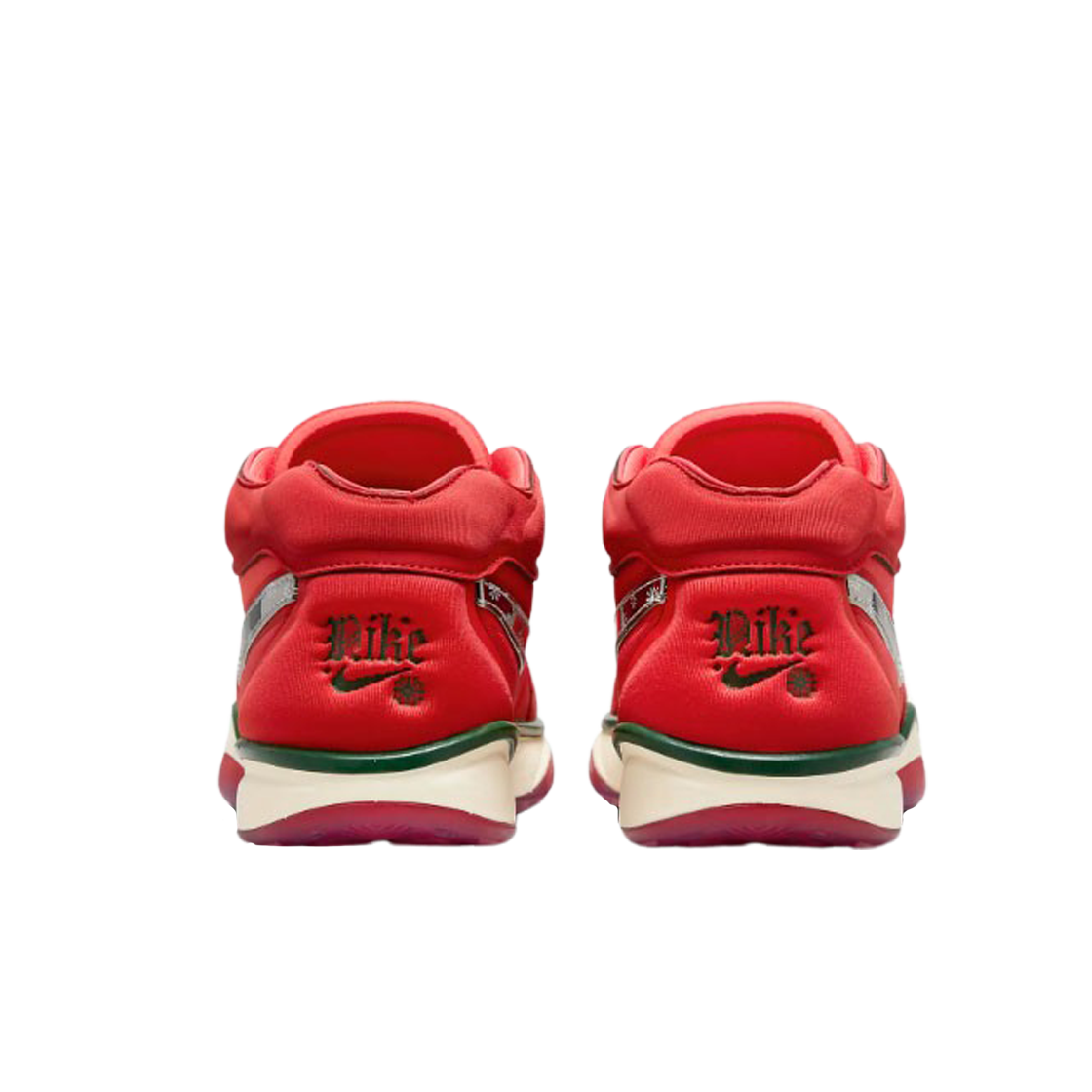 나이키 에어 줌 GT 허슬 2 EP 트랙 레드 메탈릭 실버(Nike Air Zoom GT Hustle 2 EP Track Red Metallic Silver) - 3