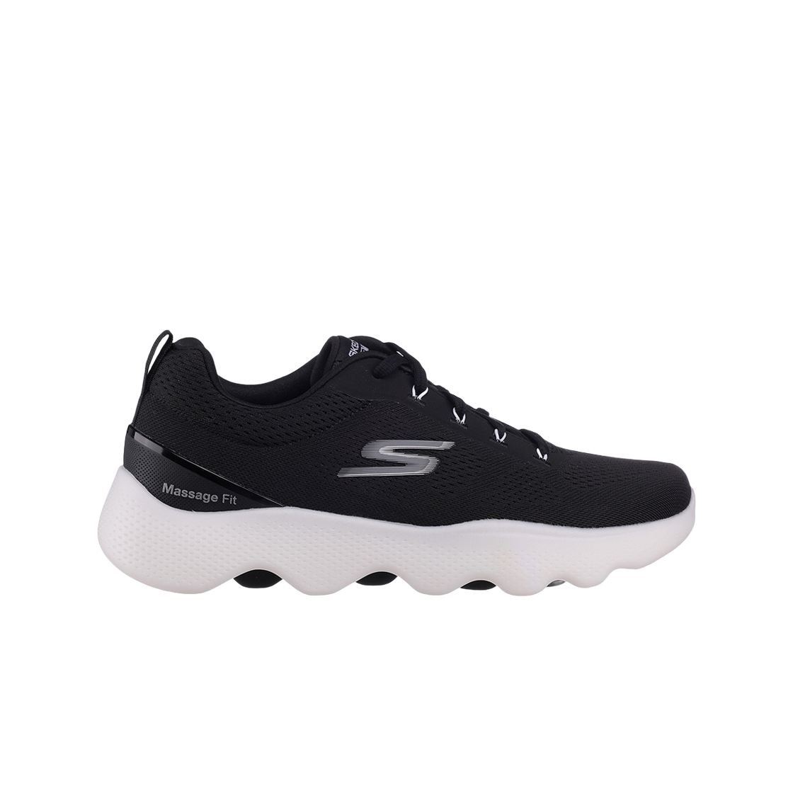 스케쳐스 고워크 마사지핏 블랙 화이트(Skechers Go Walk Massage Fit Black White) - 1