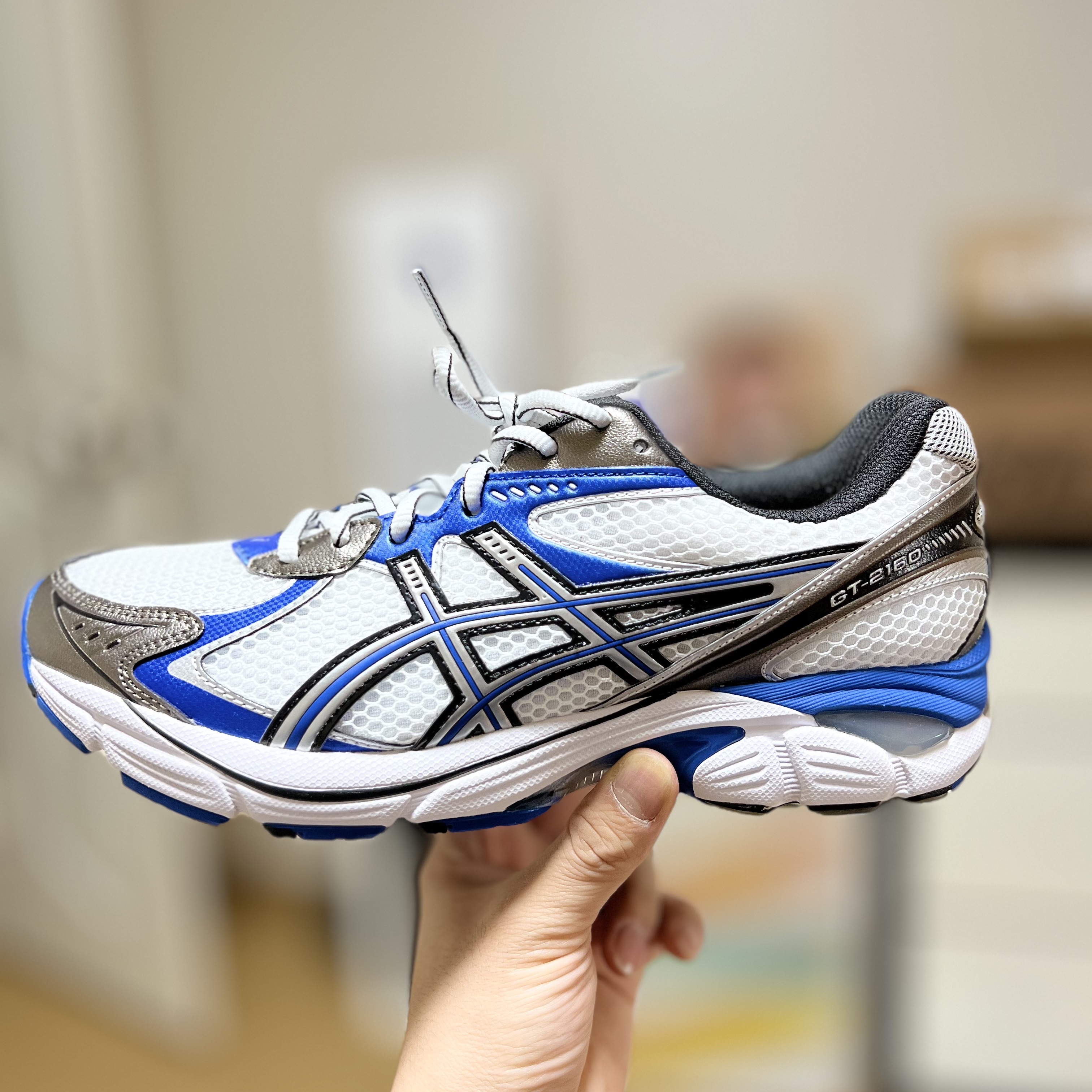 Asics GT-2160 White Illusion Blue 착용 스타일