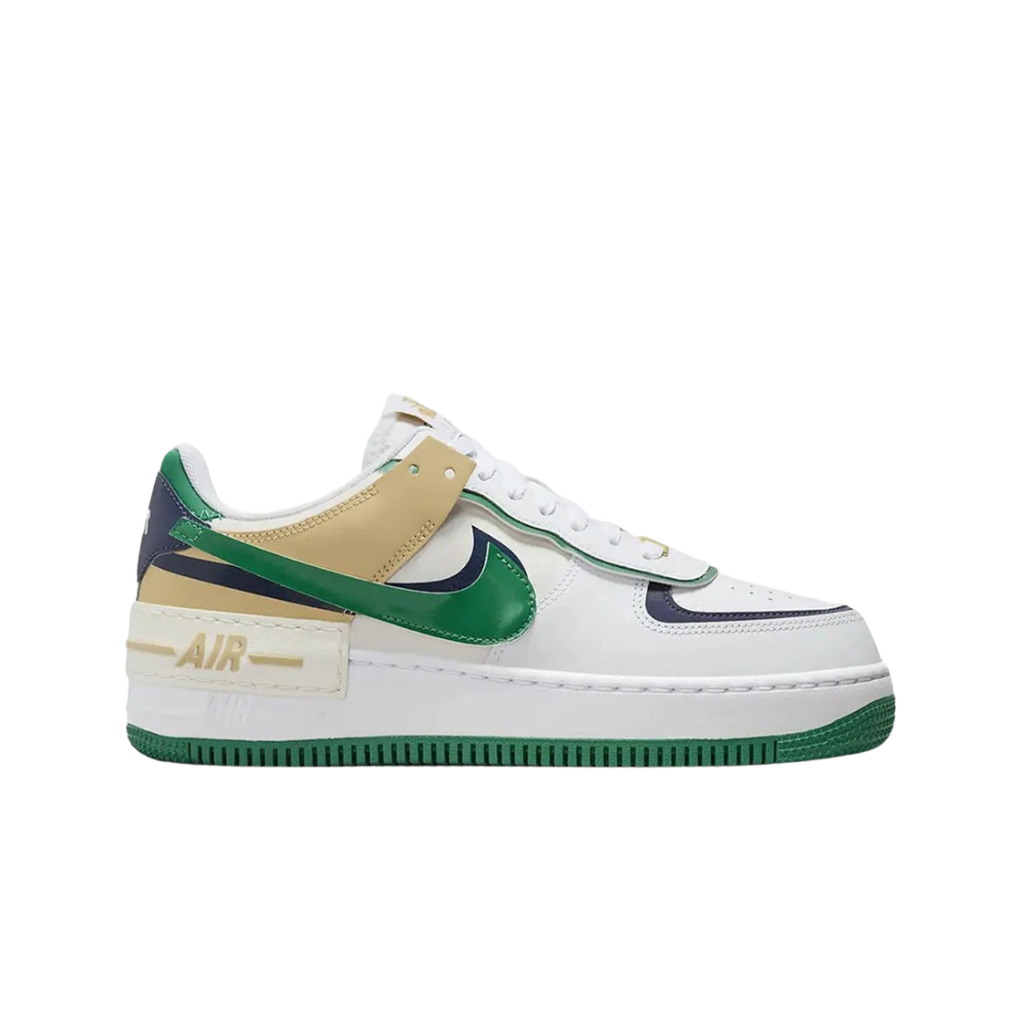 DZ1847-102 (W) Nike Air Force 1 Low Malachite Midnight Navy