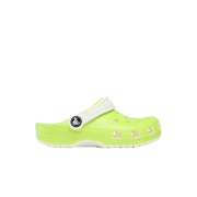 (Kids) Crocs Classic Glow in the Dark Clog Limeade
