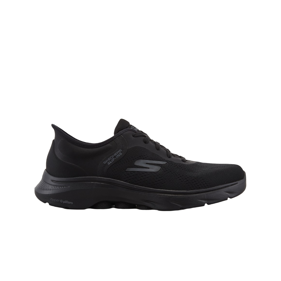 스케쳐스 고워크 7 슬립인스 블랙(Skechers Go Walk 7 Slip-Ins Black)