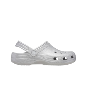 Crocs Classic Glitter Clog Silver