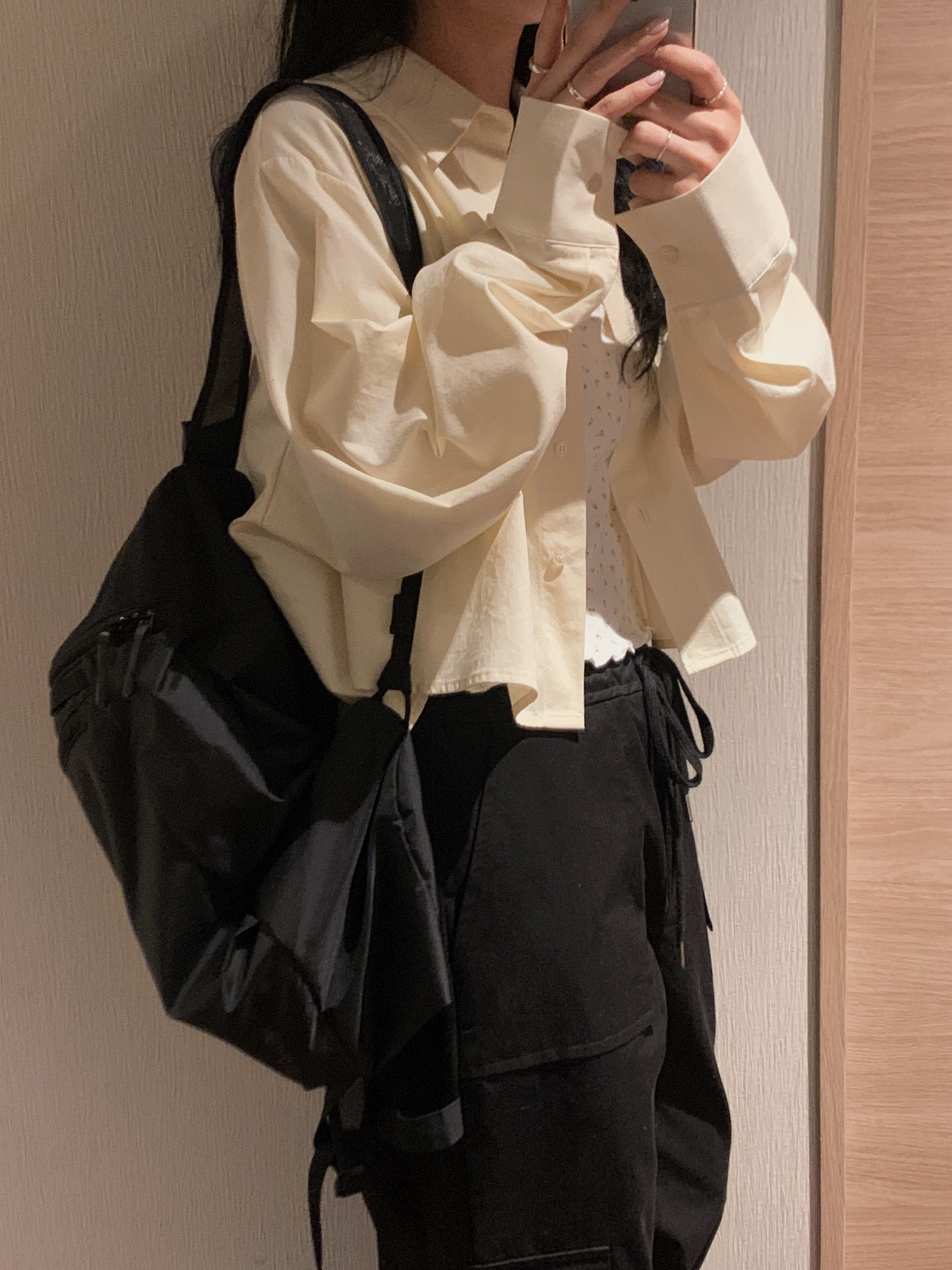 Arc'teryx Heliad 15 Backpack Black 착용 스타일 - 2