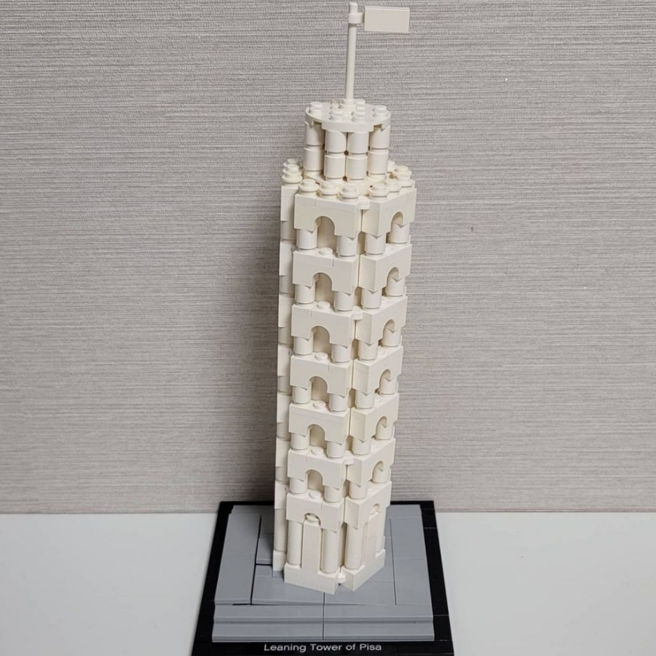 Lego Architecture The Leaning Tower of Pisa 착용 스타일