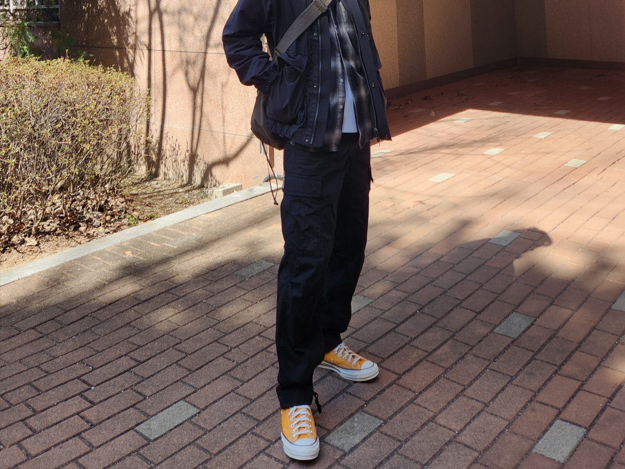 Converse Chuck 70 Ox Vintage Canvas Sunflower 착용 스타일