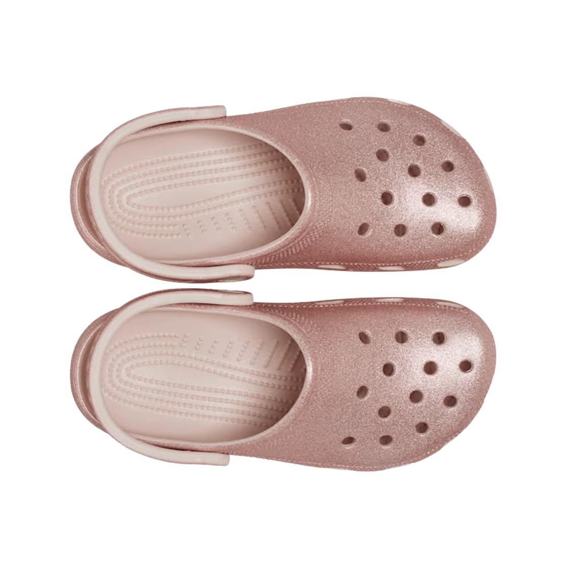크록스 클래식 글리터 클로그 쿼츠(Crocs Classic Glitter Clog Quartz) - 2