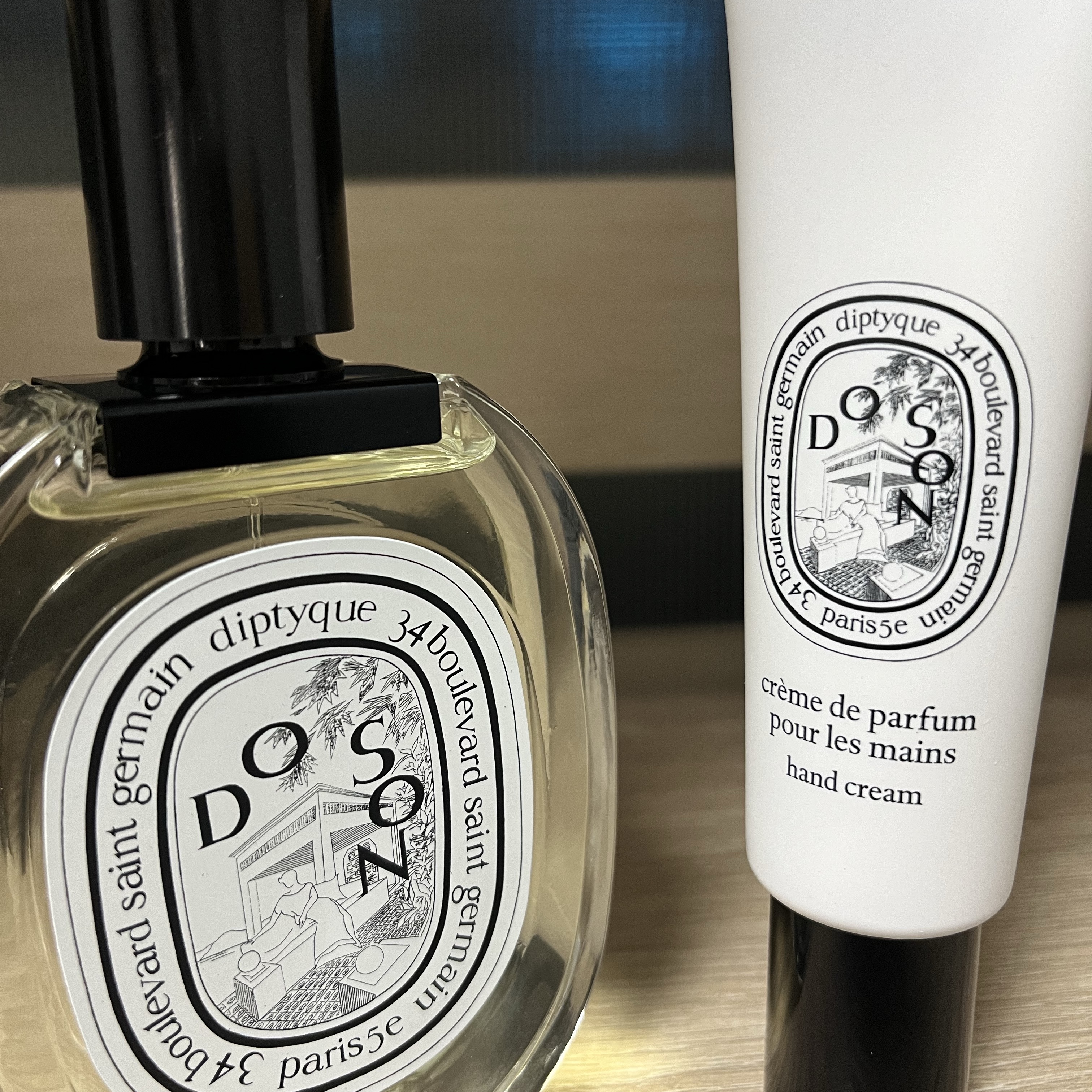 Diptyque Do Son Eau De Toilette 100ml, Diptyque Perfumed Hand Cream Do Son 45ml 착용 스타일 - 2