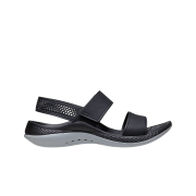 (W) Crocs Literide 360 Black Light Grey