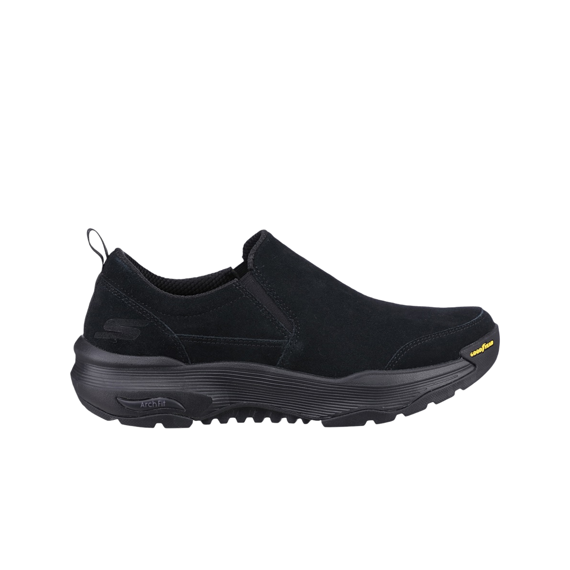 스케쳐스 고워크 아치핏 아웃도어 스웨이드 블랙(Skechers Go Walk Arch Fit Outdoor Suede Black)