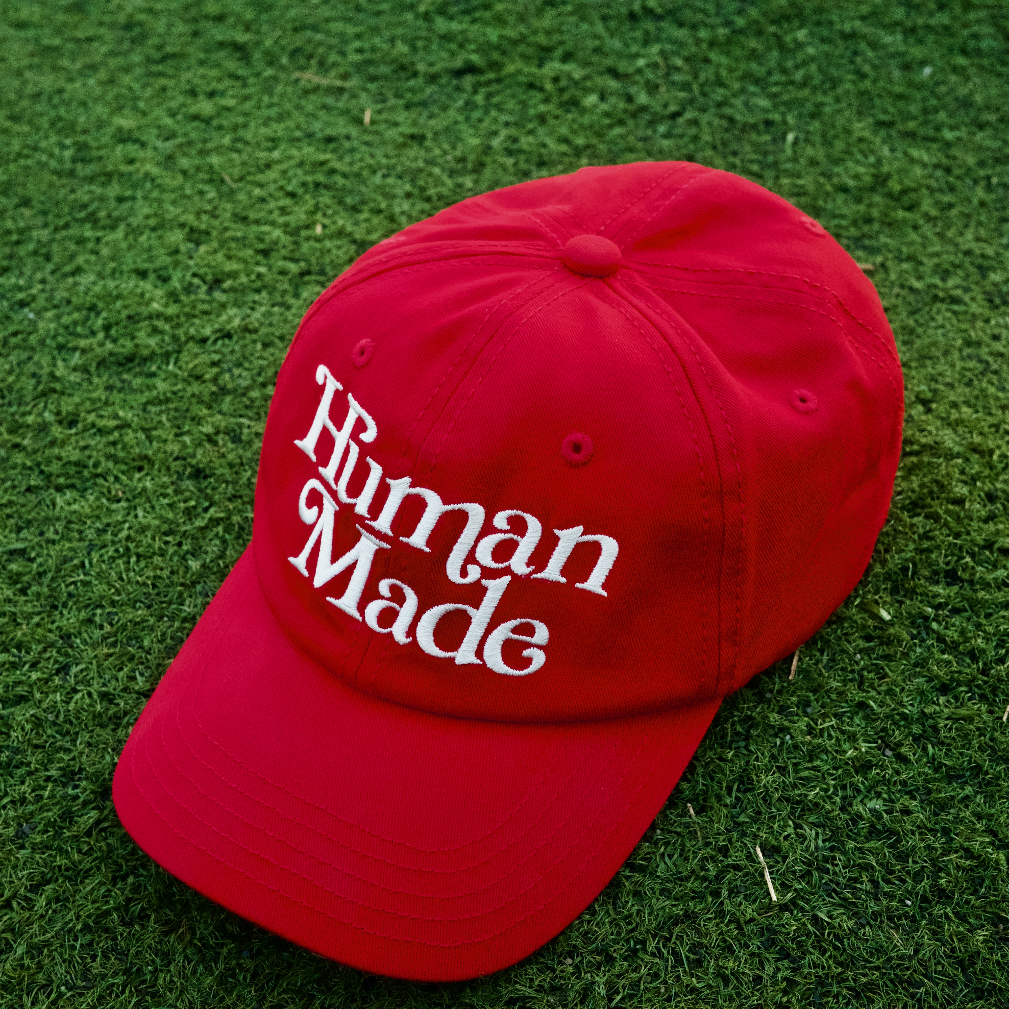 Human Made x Verdy Girls Don't Cry GDC 6-Panel Cap #3 Red - Otsumo Plaza Exclusive 착용 스타일