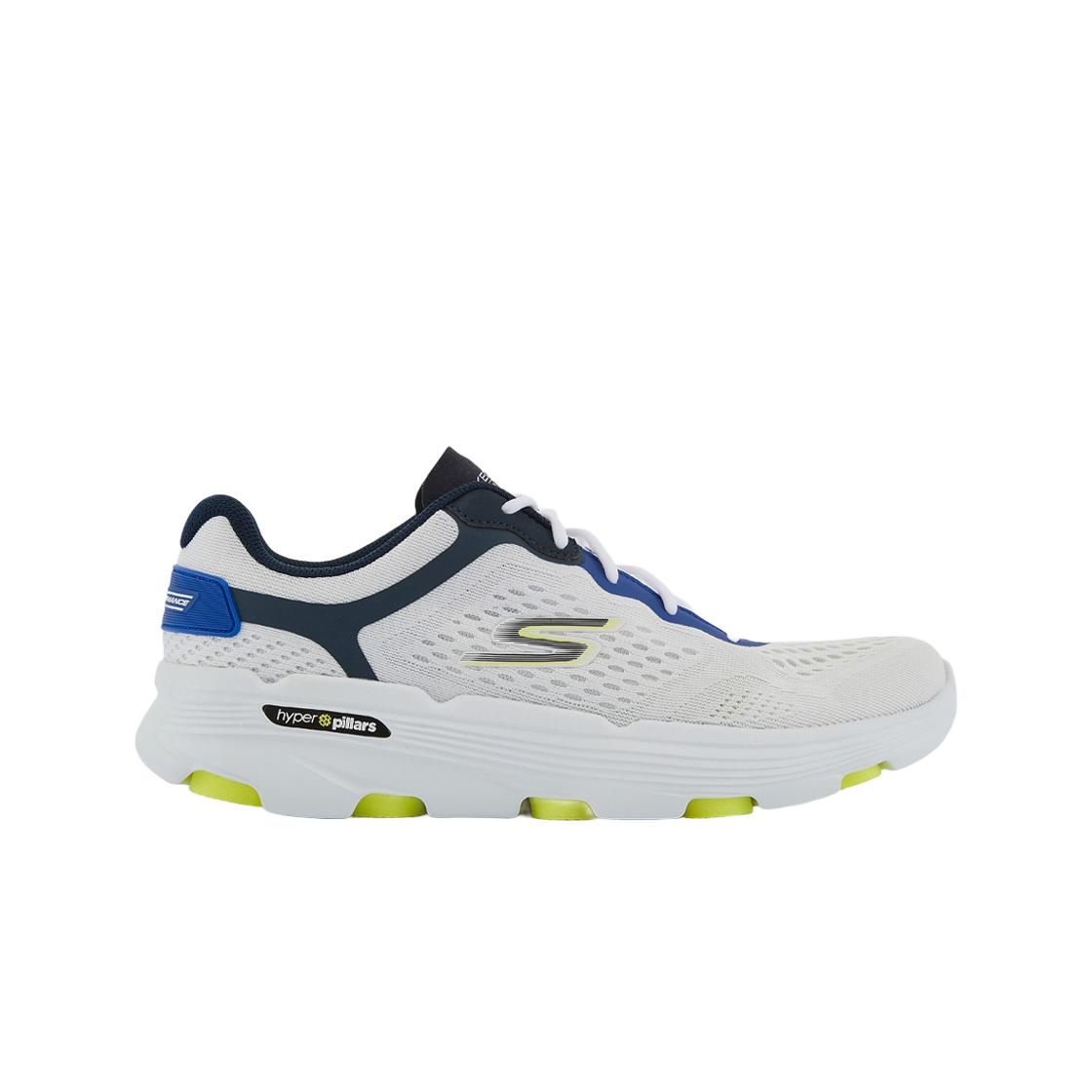220644-WNV Skechers Go Run 7.0 White Navy