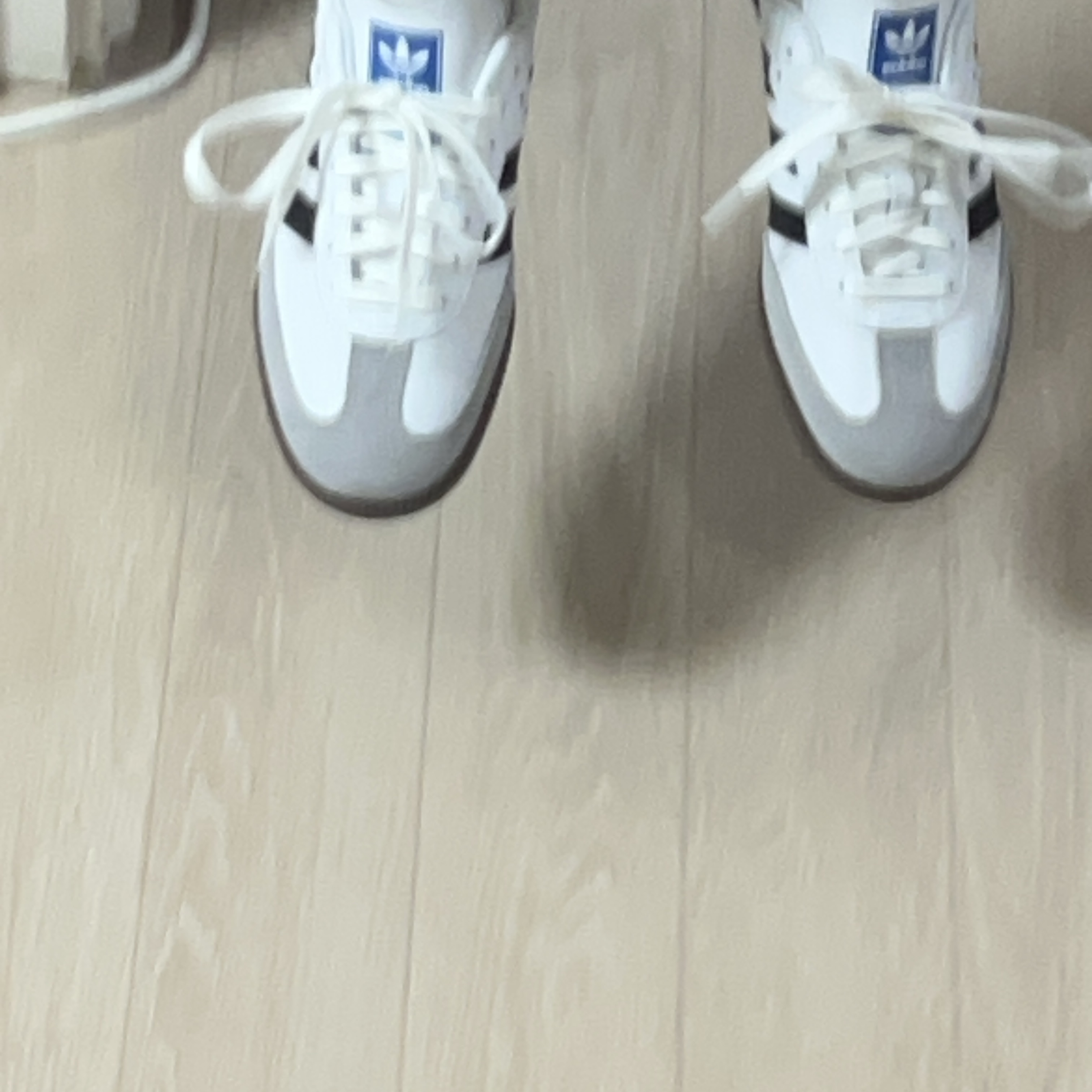 Adidas Samba OG Cloud White 착용 스타일