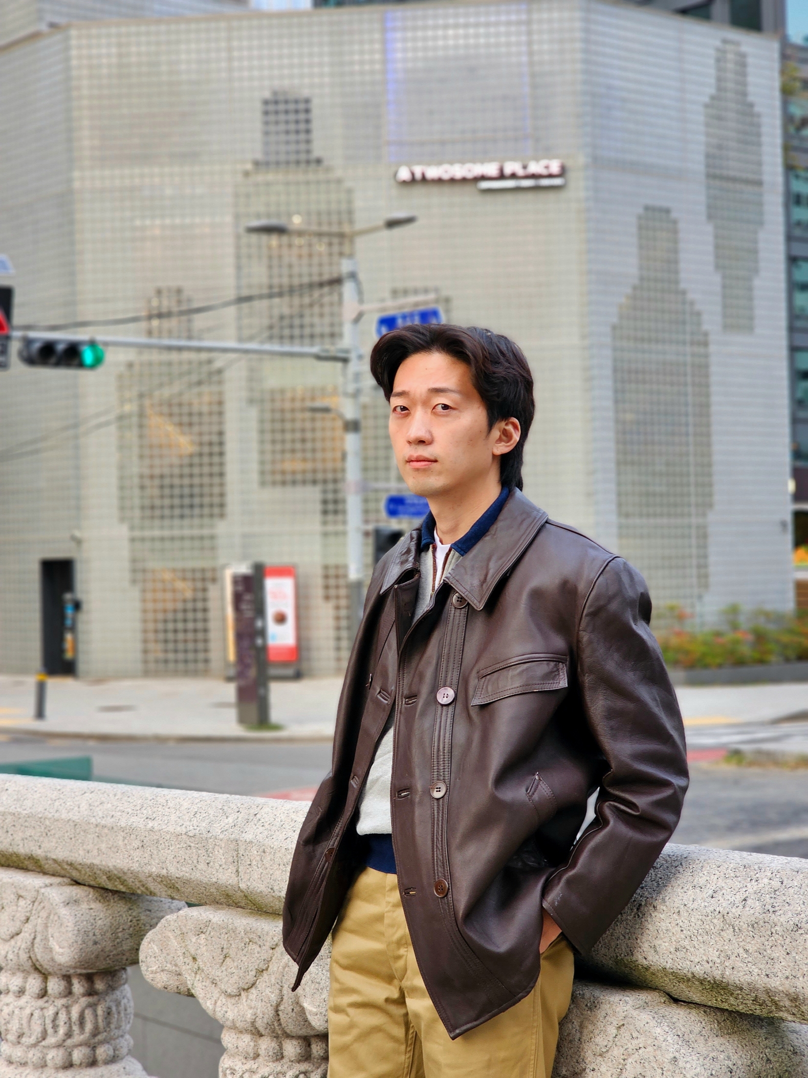 Alden 990 Cordovan Plain Toe Blucher Oxford Burgundy - D 착용 스타일 - 2