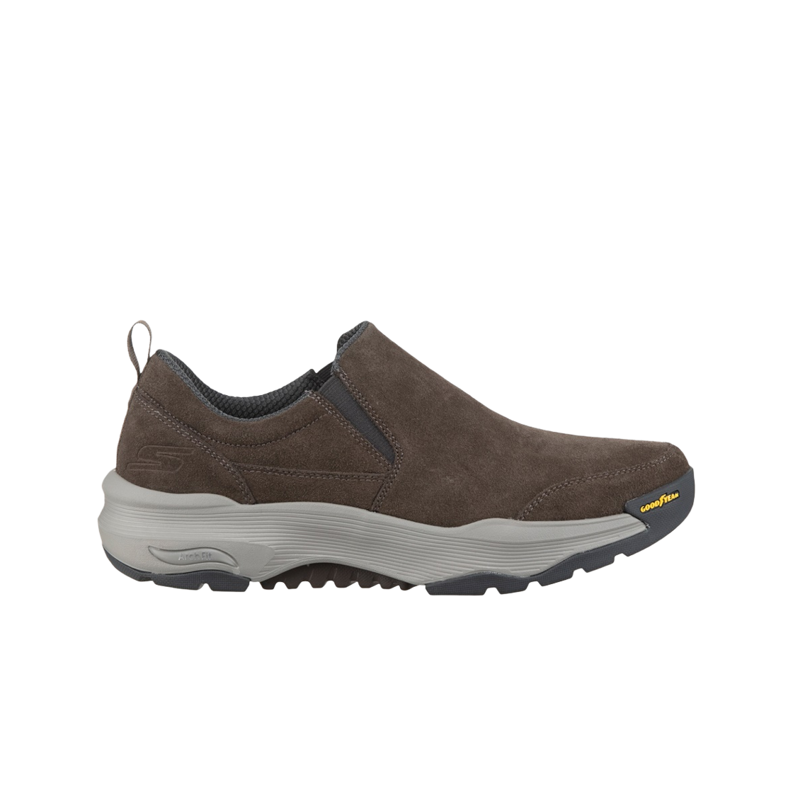 스케쳐스 고워크 아치핏 아웃도어 스웨이드 카키(Skechers Go Walk Arch Fit Outdoor Suede Khaki)