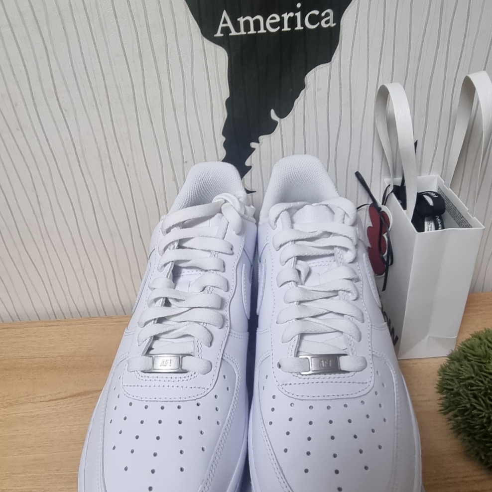 Nike Air Force 1 '07 Low White 착용 스타일 - 3