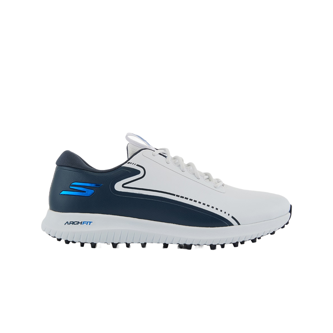 스케쳐스 고골프 맥스 3 화이트 네이비 블루(Skechers Go Golf Max 3 White Navy Blue) - 1
