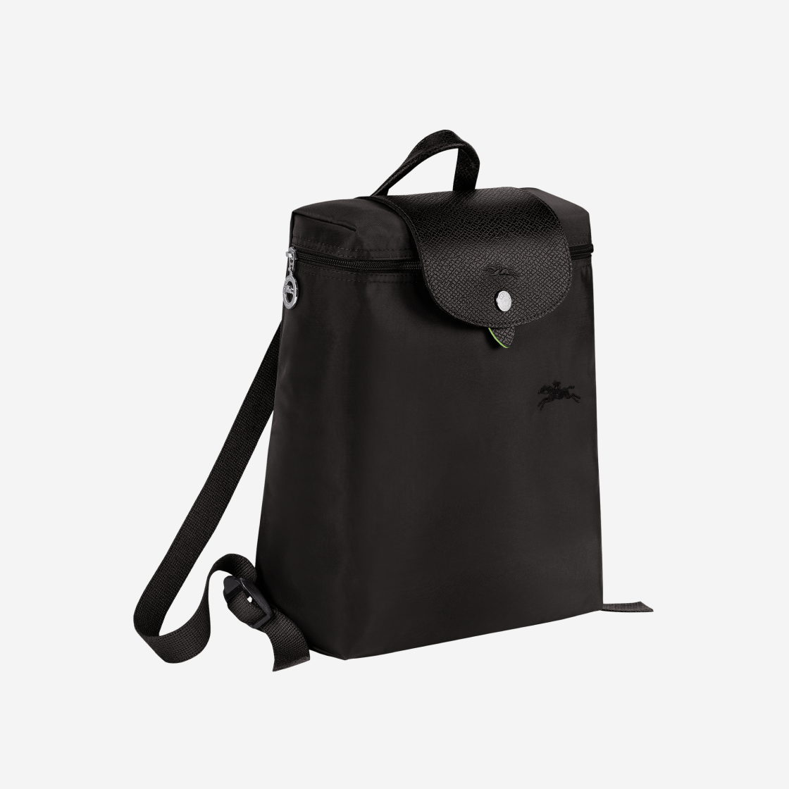 Longchamp Le Pliage Green M Backpack Black 상세 이미지 2