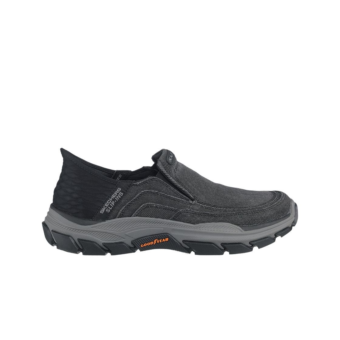 204809-BLK Skechers Respected Slip-Ins Black
