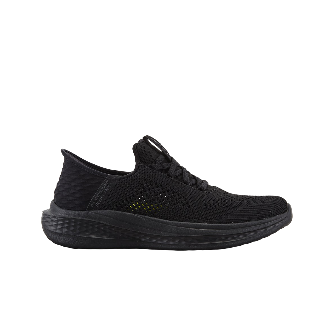 210810-BBK Skechers Slade Slip-Ins Black