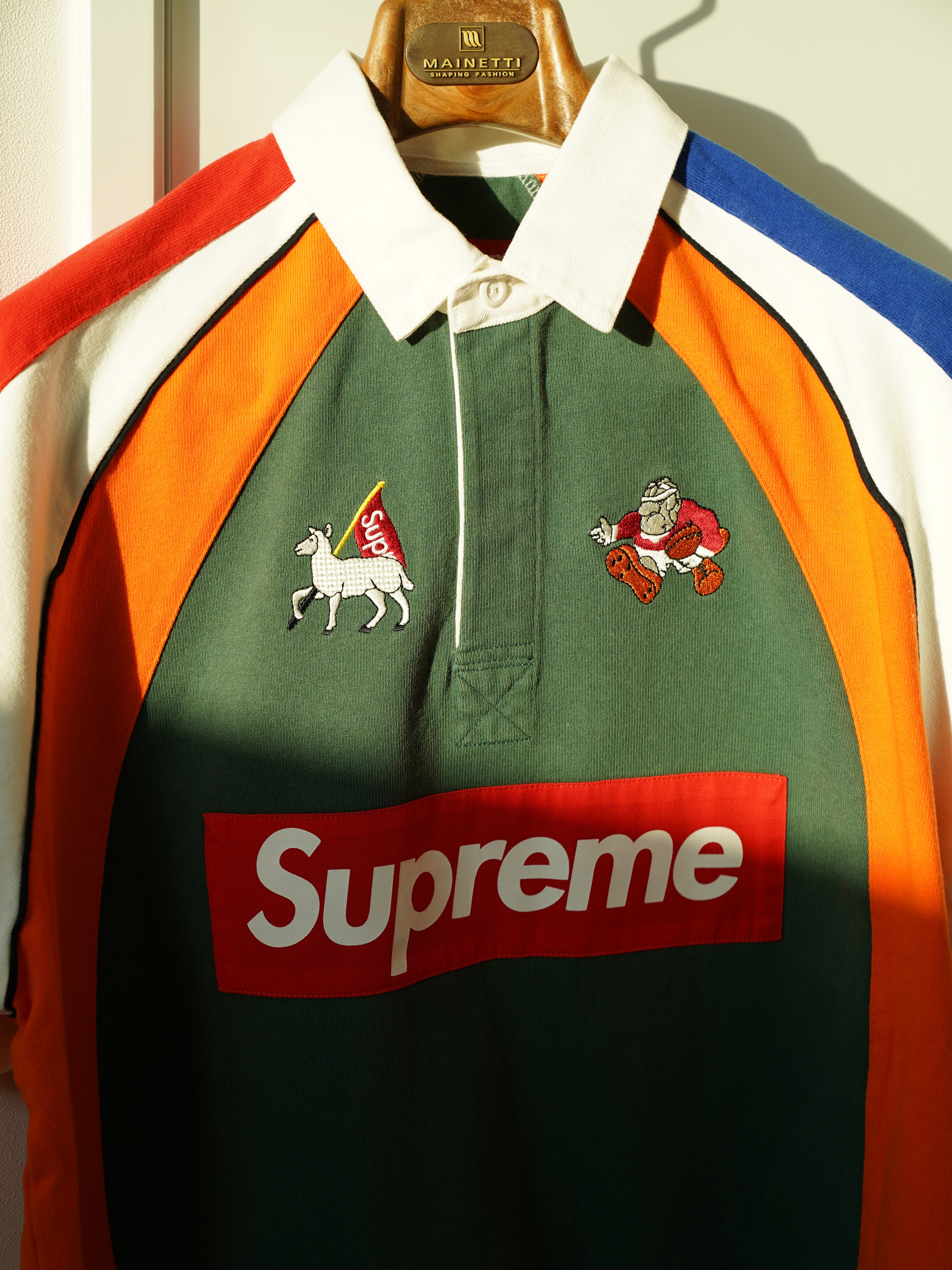 Supreme S/S Rugby Multicolor - 24SS 착용 스타일 - 1