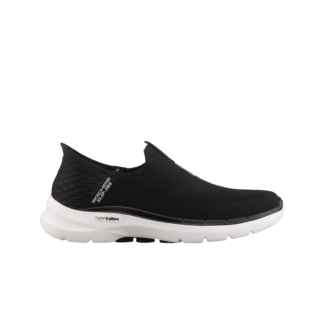 216278-BLK Skechers Go Walk 6 Slip-Ins Black