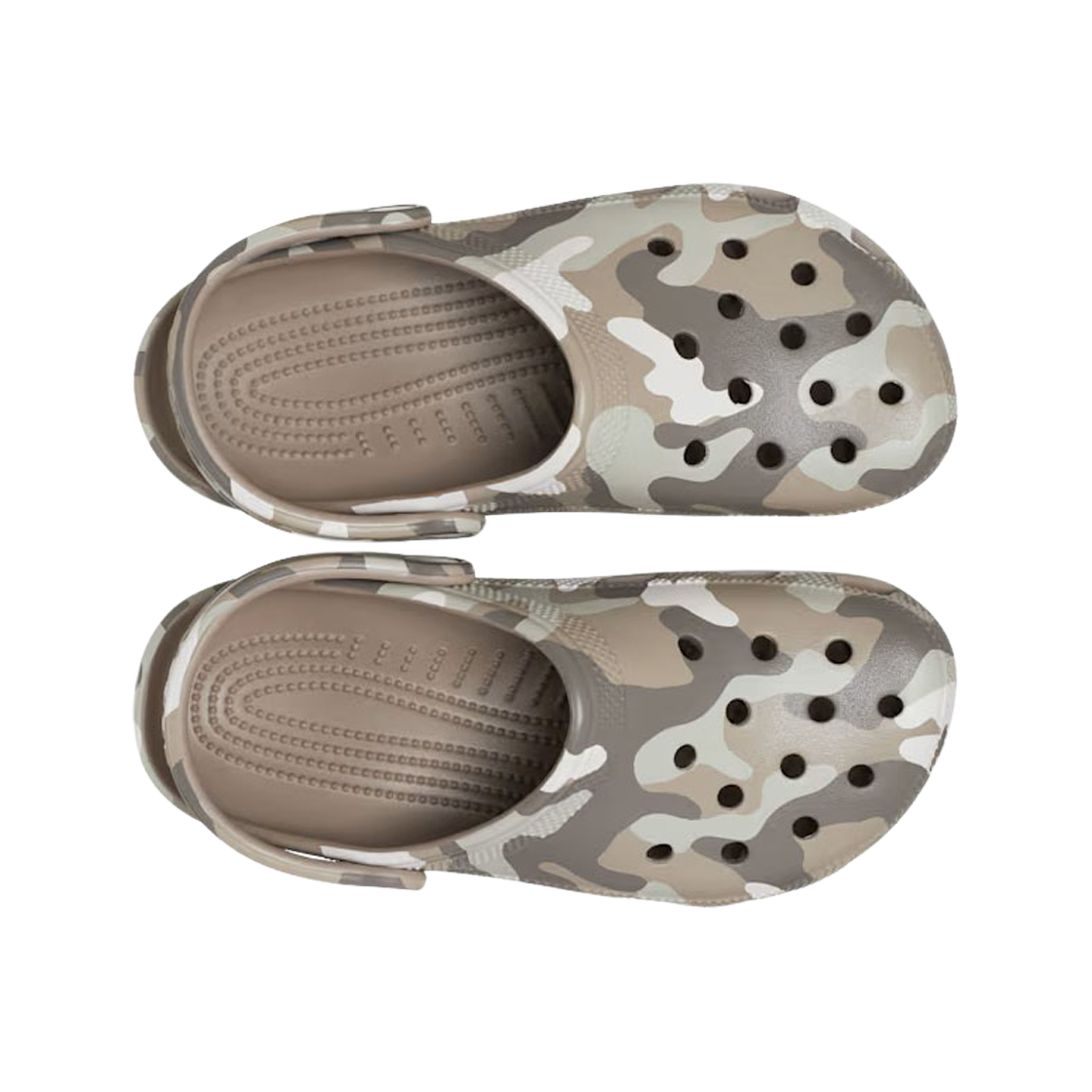 크록스 클래식 프린트 카모 클로그 머쉬룸 멀티(Crocs Classic Printed Camo Clog Mushroom Multi) - 2