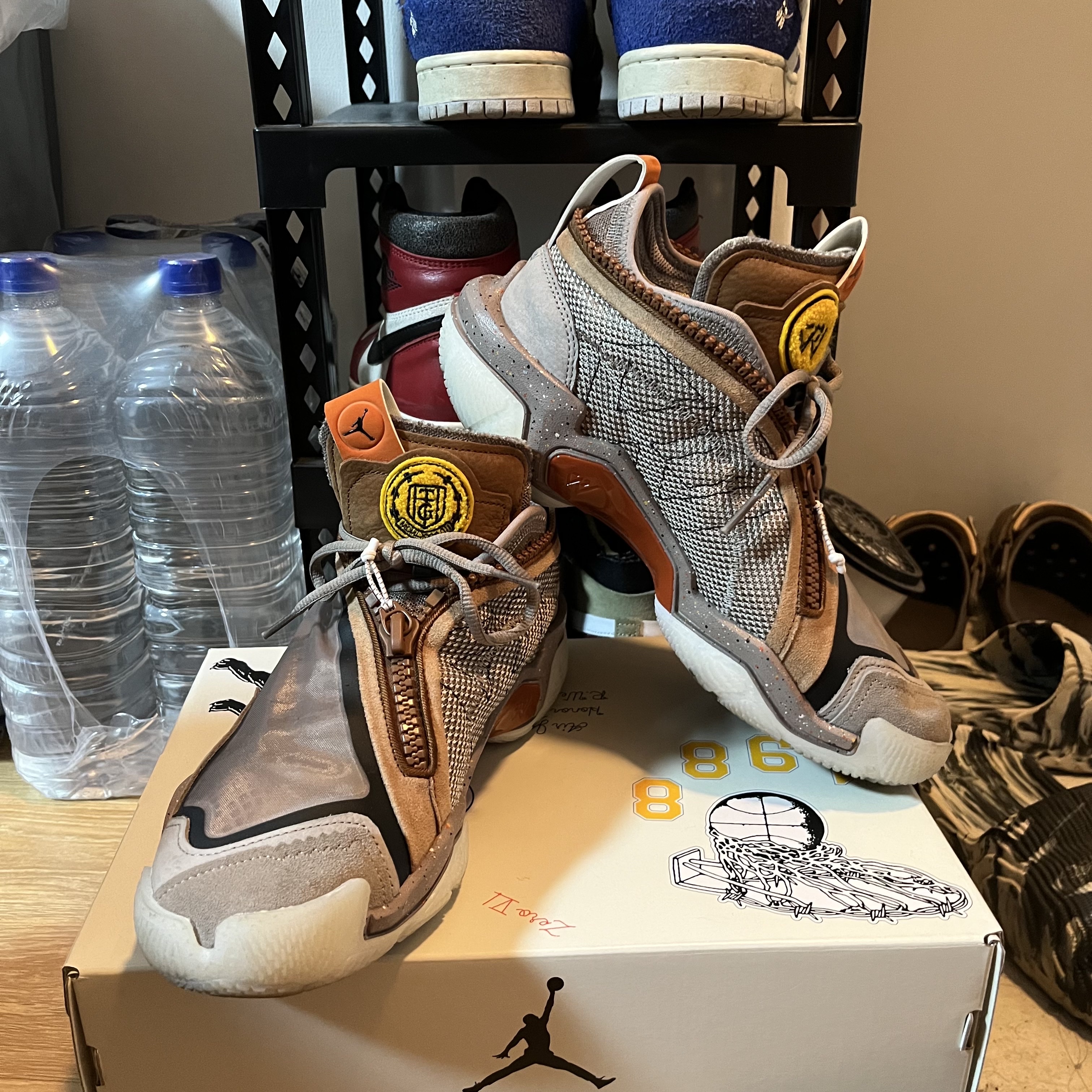 Jordan x Russell Westbrook Honor the Gift Why Not ZER0.6 PF Moon Fossil 착용 스타일