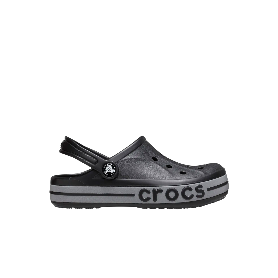 (키즈) 크록스 바야밴드 리플렉티브 밴드 클로그 블랙((Kids) Crocs Bayaband Reflective Band Clog Black)