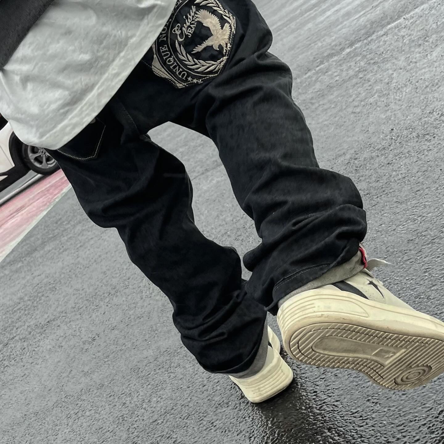Converse x Drkshdw Turbowpn Pelican 착용 스타일 - 3