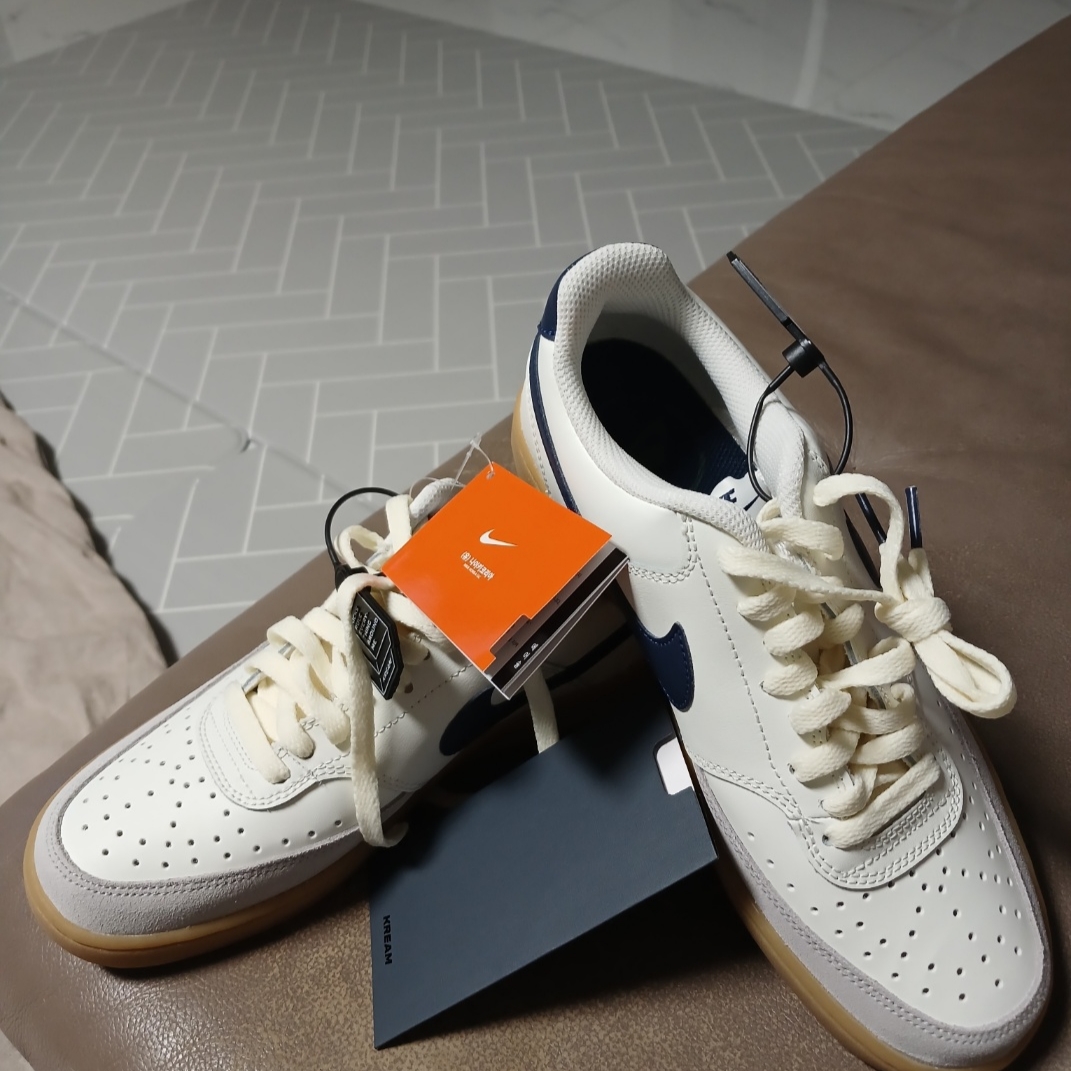 Nike Court Vision Low Sail Gum Light Brown 착용 스타일