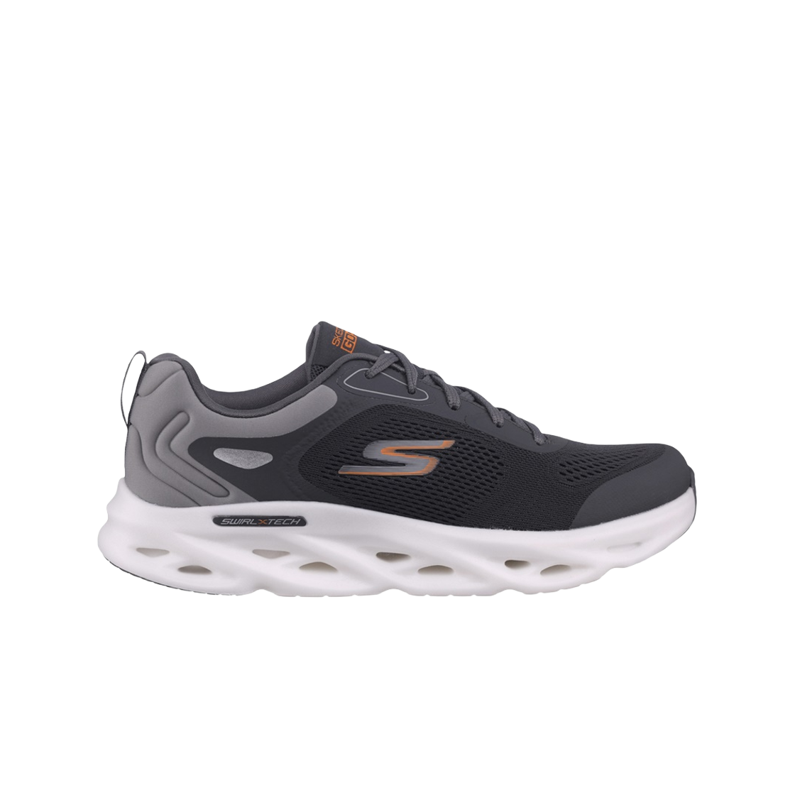 스케쳐스 고런 스윌 테크 스피드 차콜(Skechers Go Run Swirl Tech Speed Charcoal) - 1